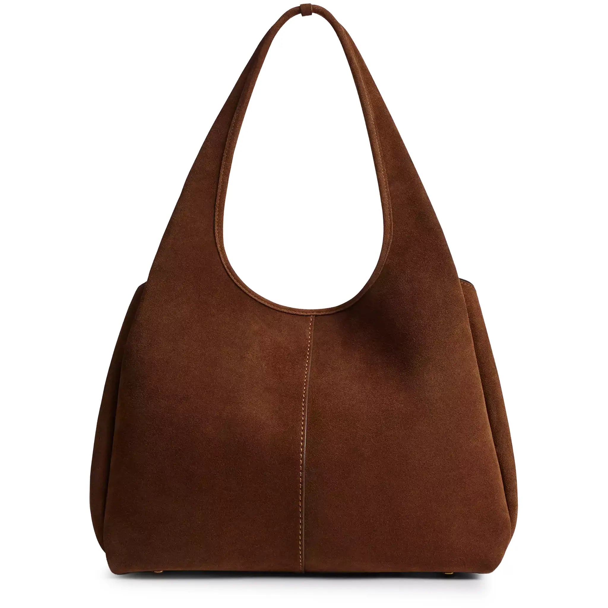 Back View of Coach Lana 23 Warm Brown Shoulder Bag