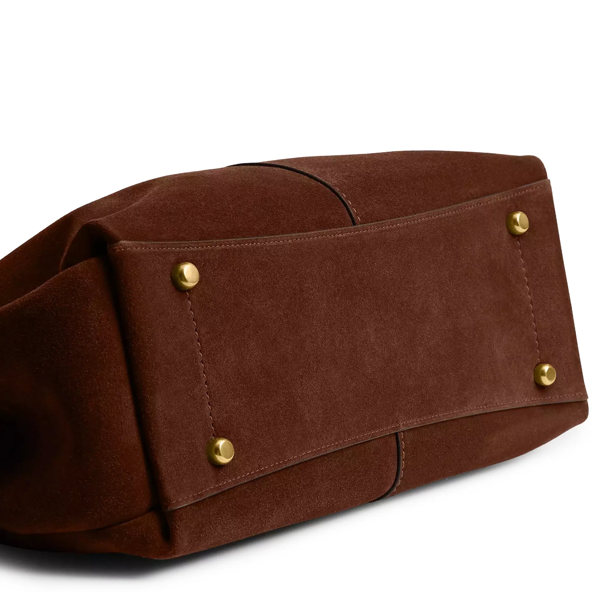 Lower View of Coach Lana 23 Warm Brown Shoulder Bag