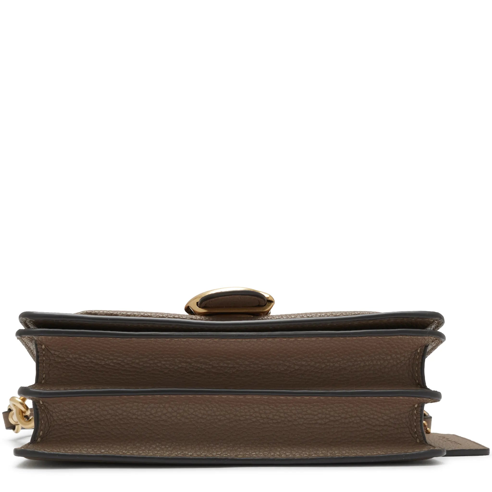 Lower View of Coach Tabby 20 Dark Stone Shoulder Bag CY201
