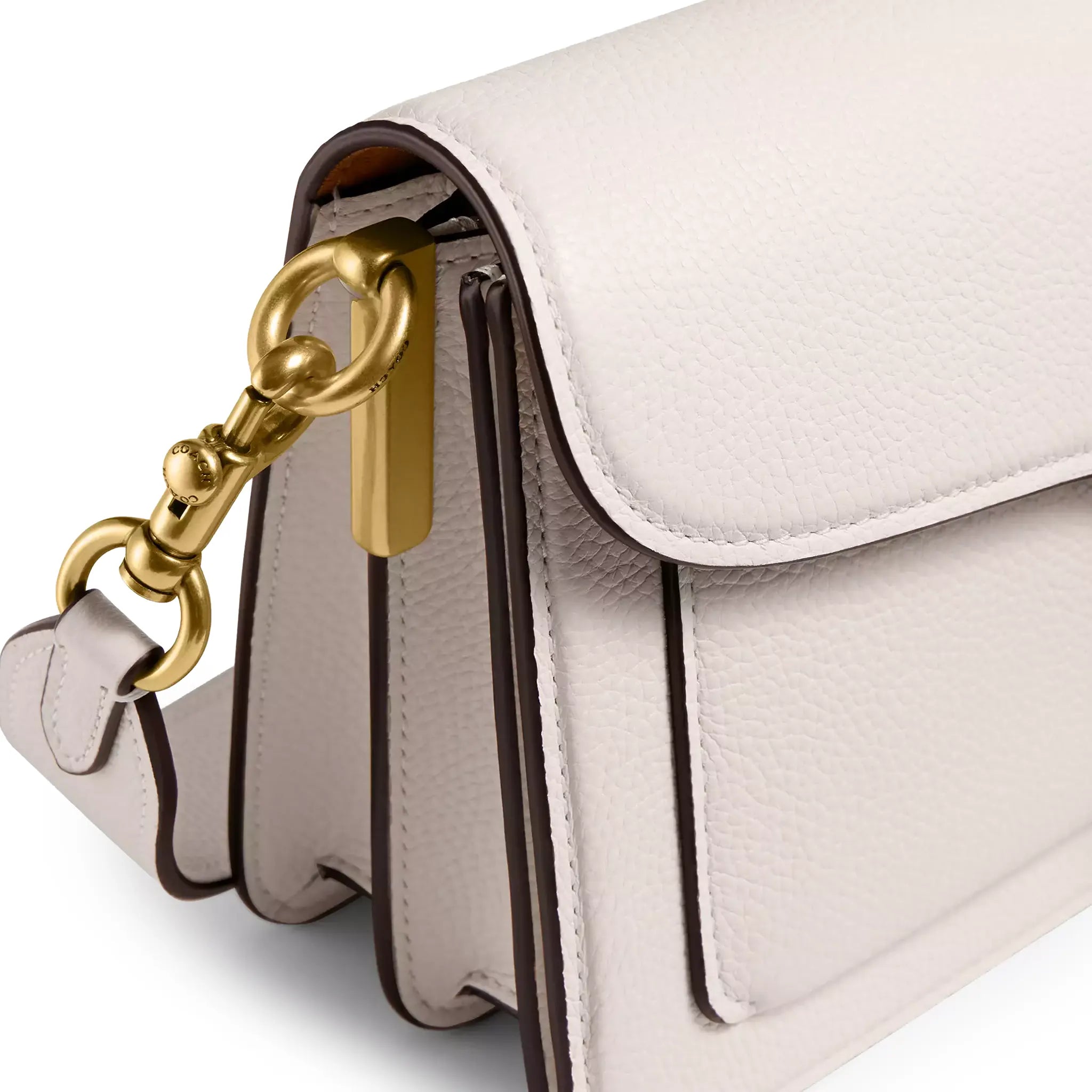 Detailed View of Coach Tabby 26 Chalk Shoulder Bag CH857