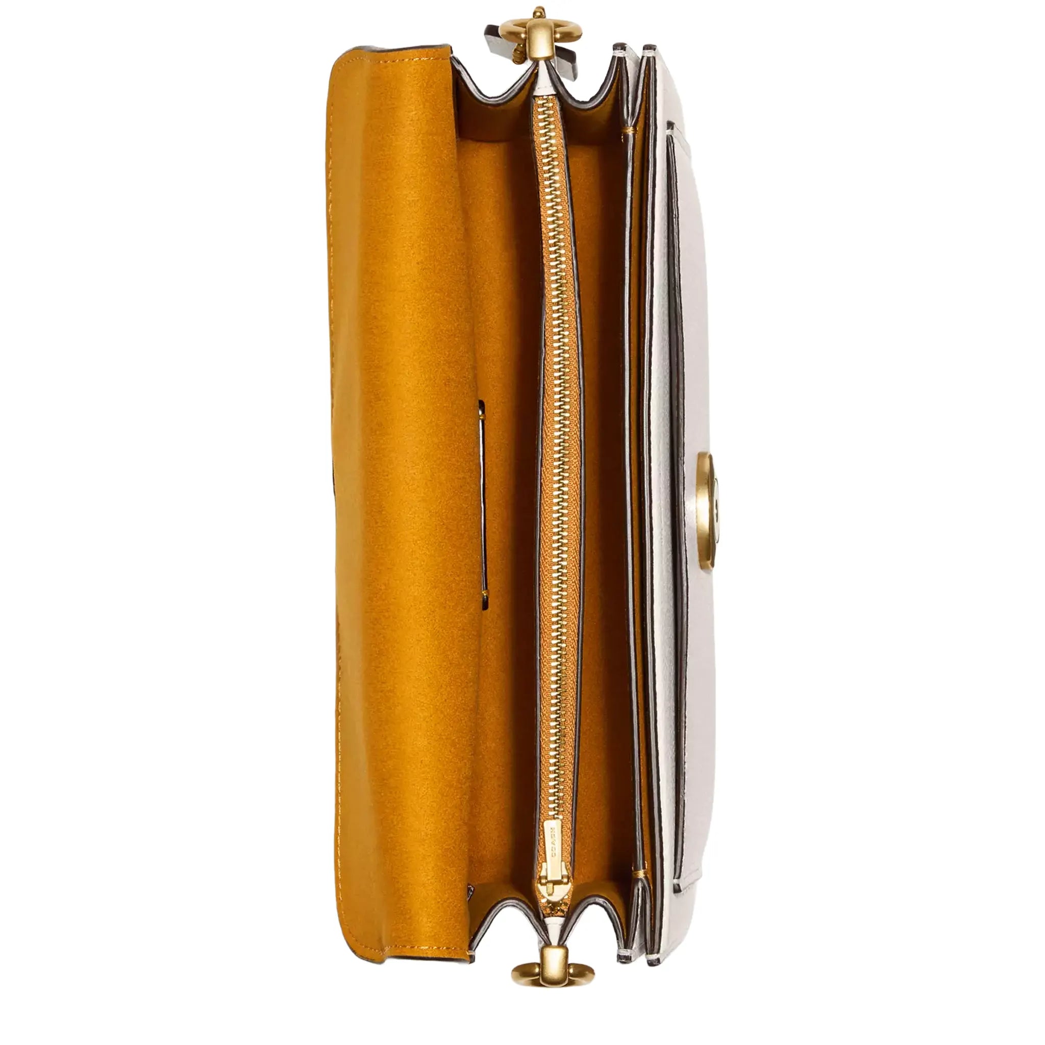 Inside View of Coach Tabby 26 Chalk Shoulder Bag CH857