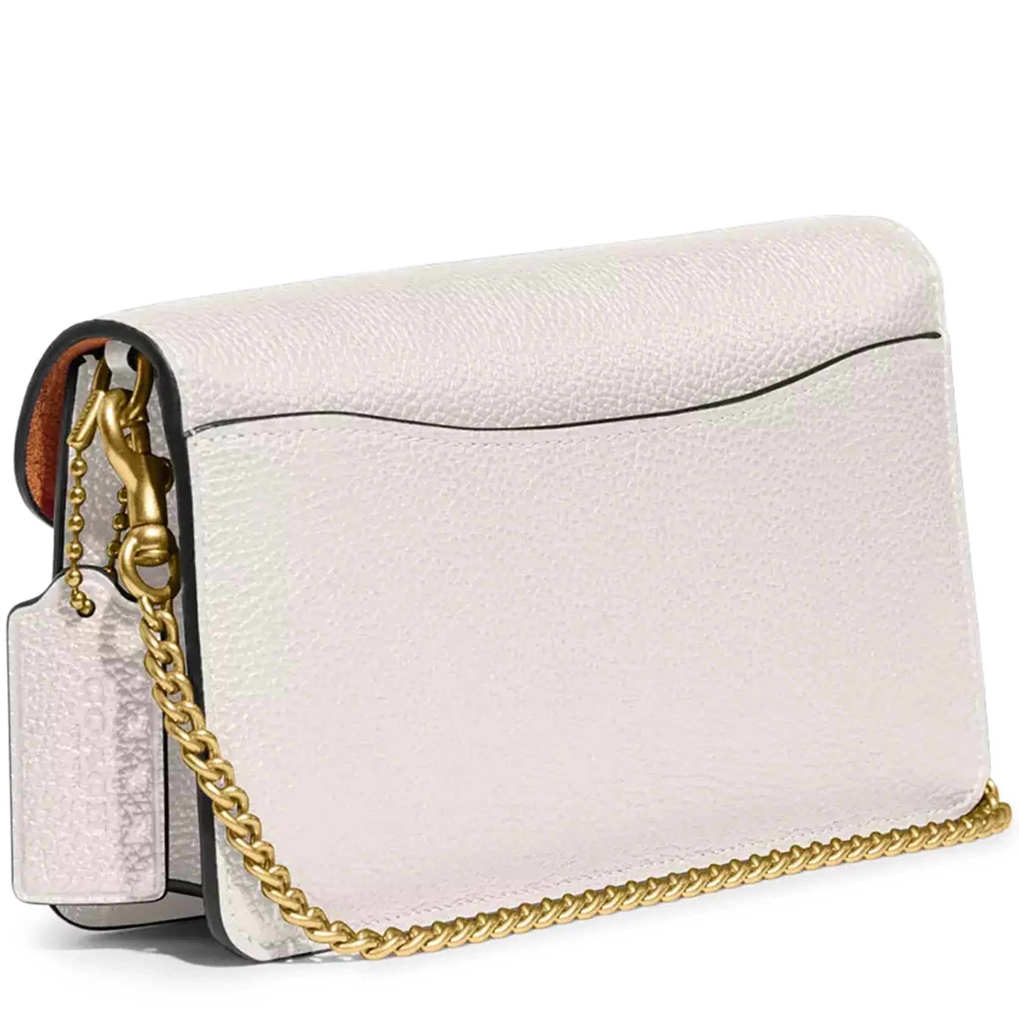 Back Side View of Coach Tabby Chain Clutch Chalk Bag CY919