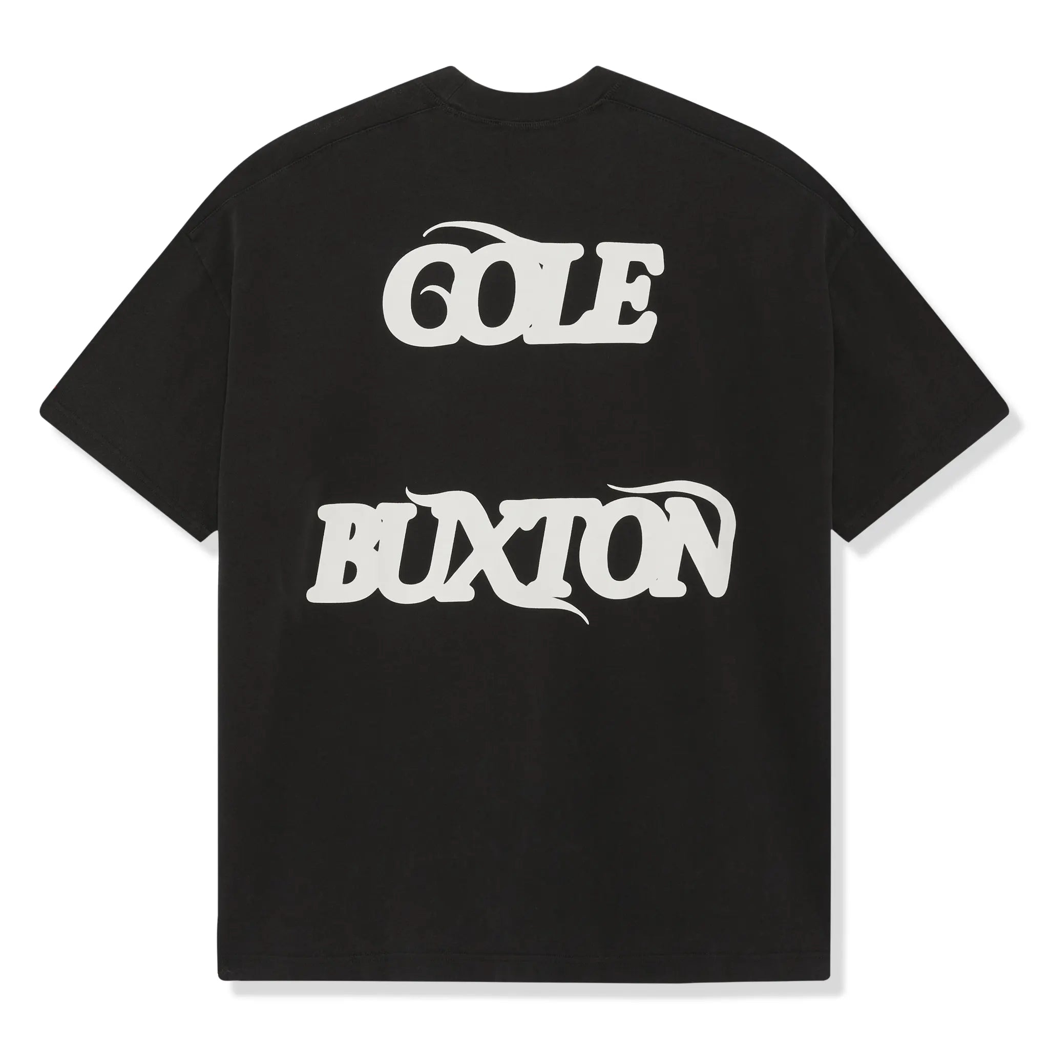 Back View Cole Buxton Balearic Vintage Black T Shirt