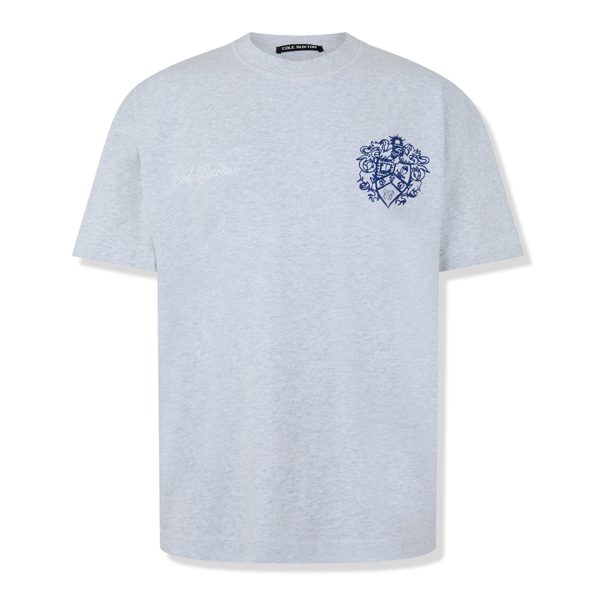 Cole Buxton Collegiate Grey T Shirt
