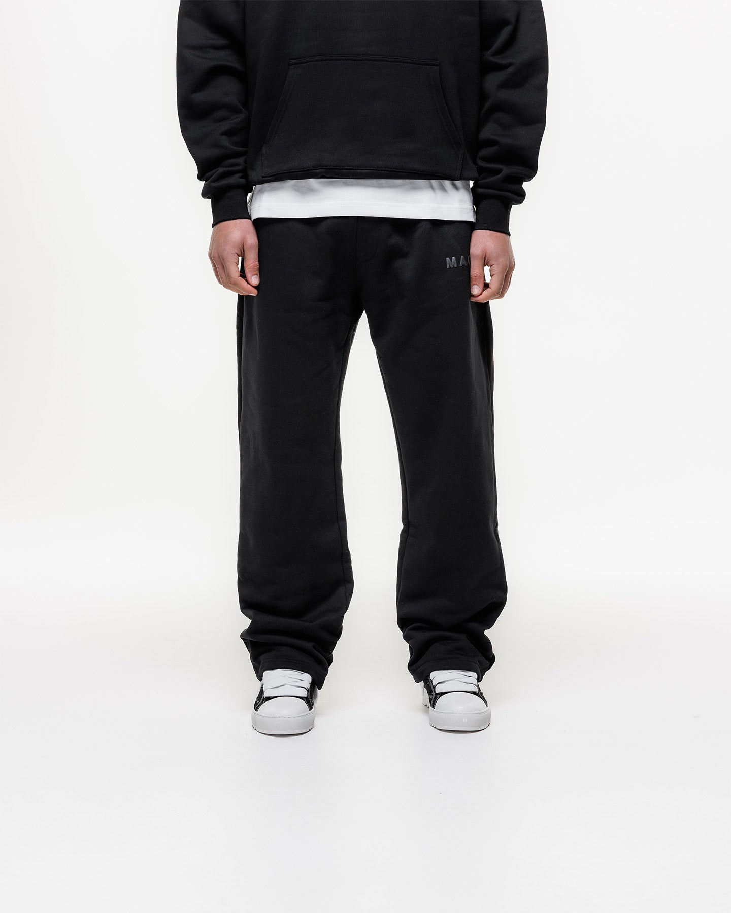 MAGIRI Core Puff Printed Black Sweatpants