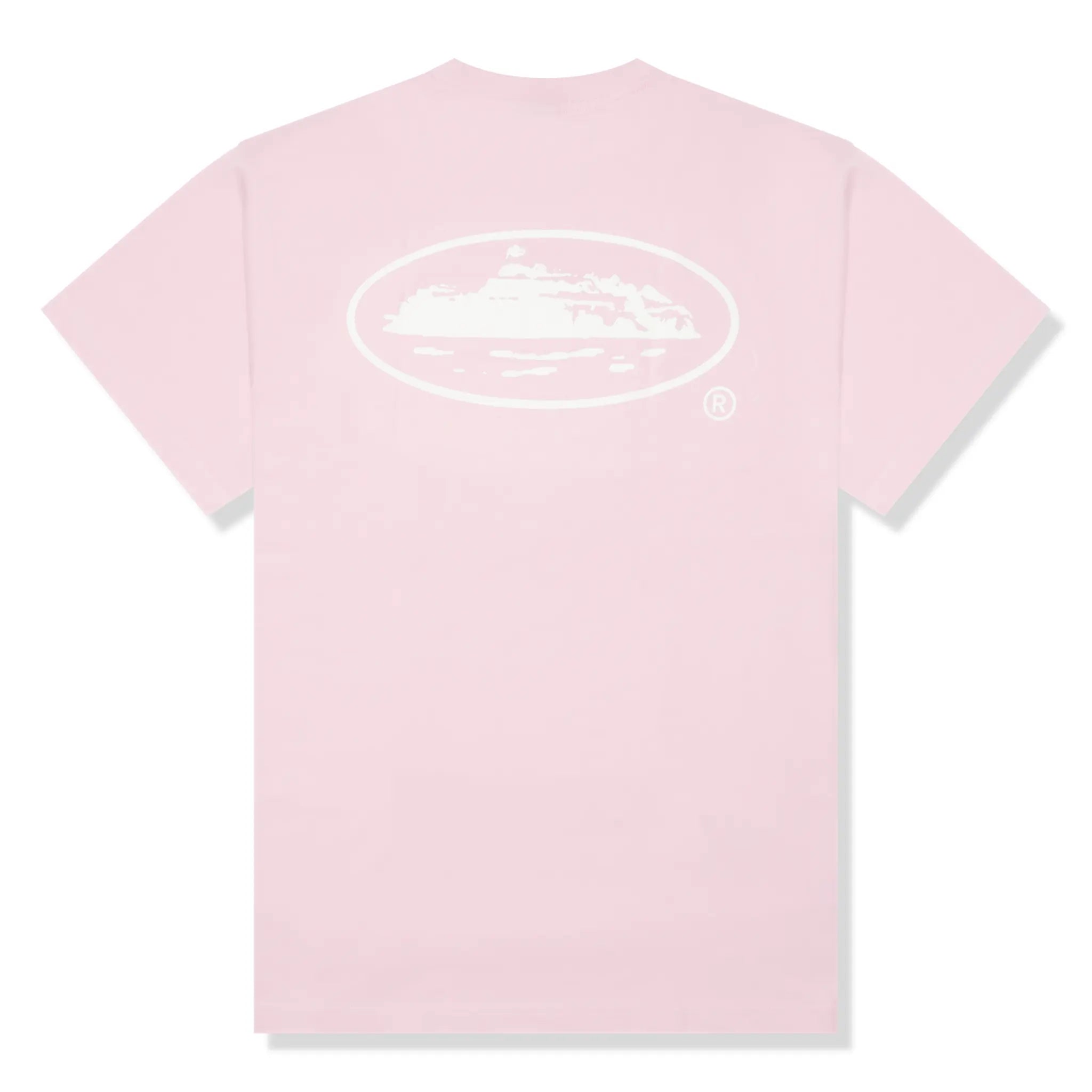 Back View of Corteiz OG Island Baby Pink T Shirt 1SS2504COITBP BABY