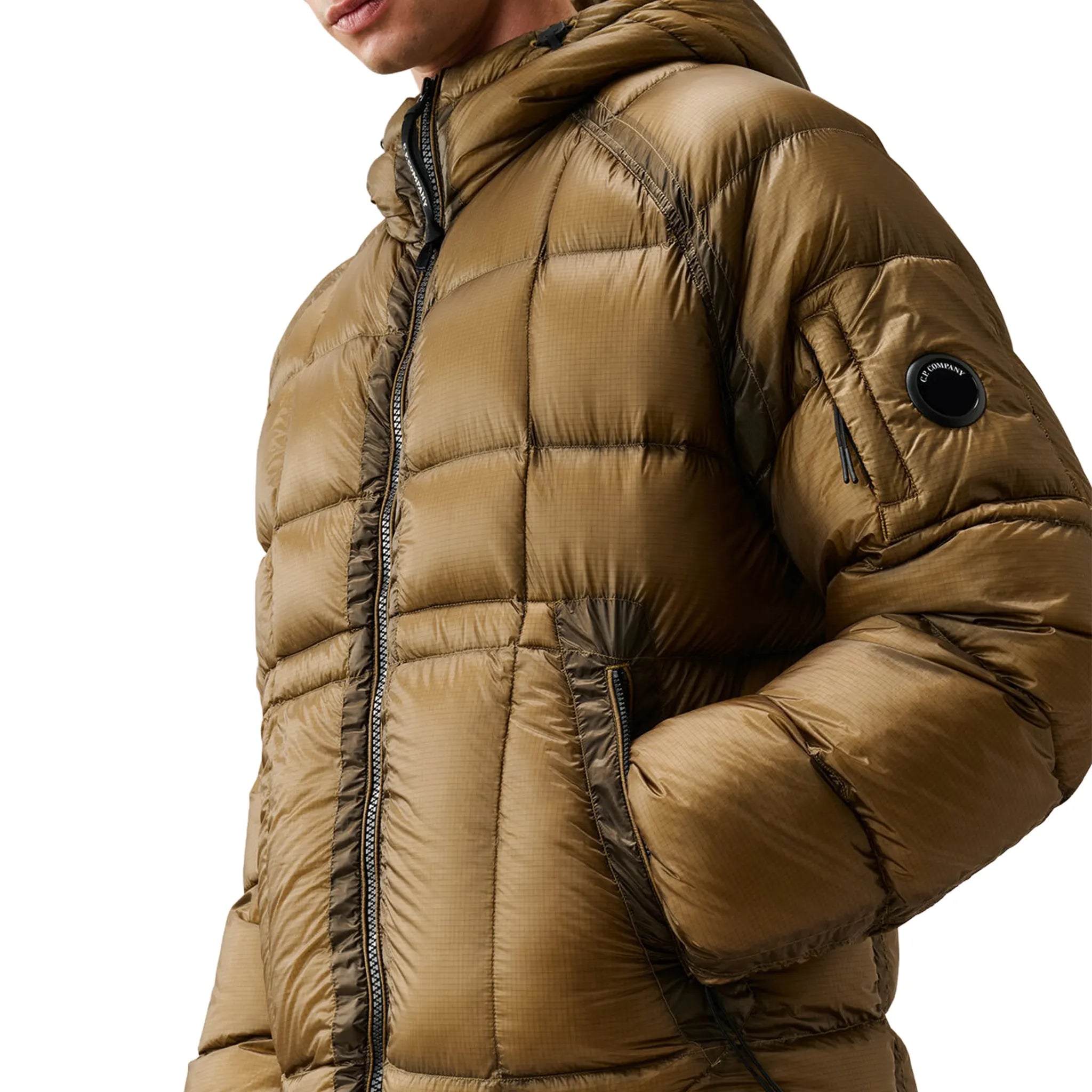 CP Company D.D. Shell Ermine Hooded Puffer Jacket