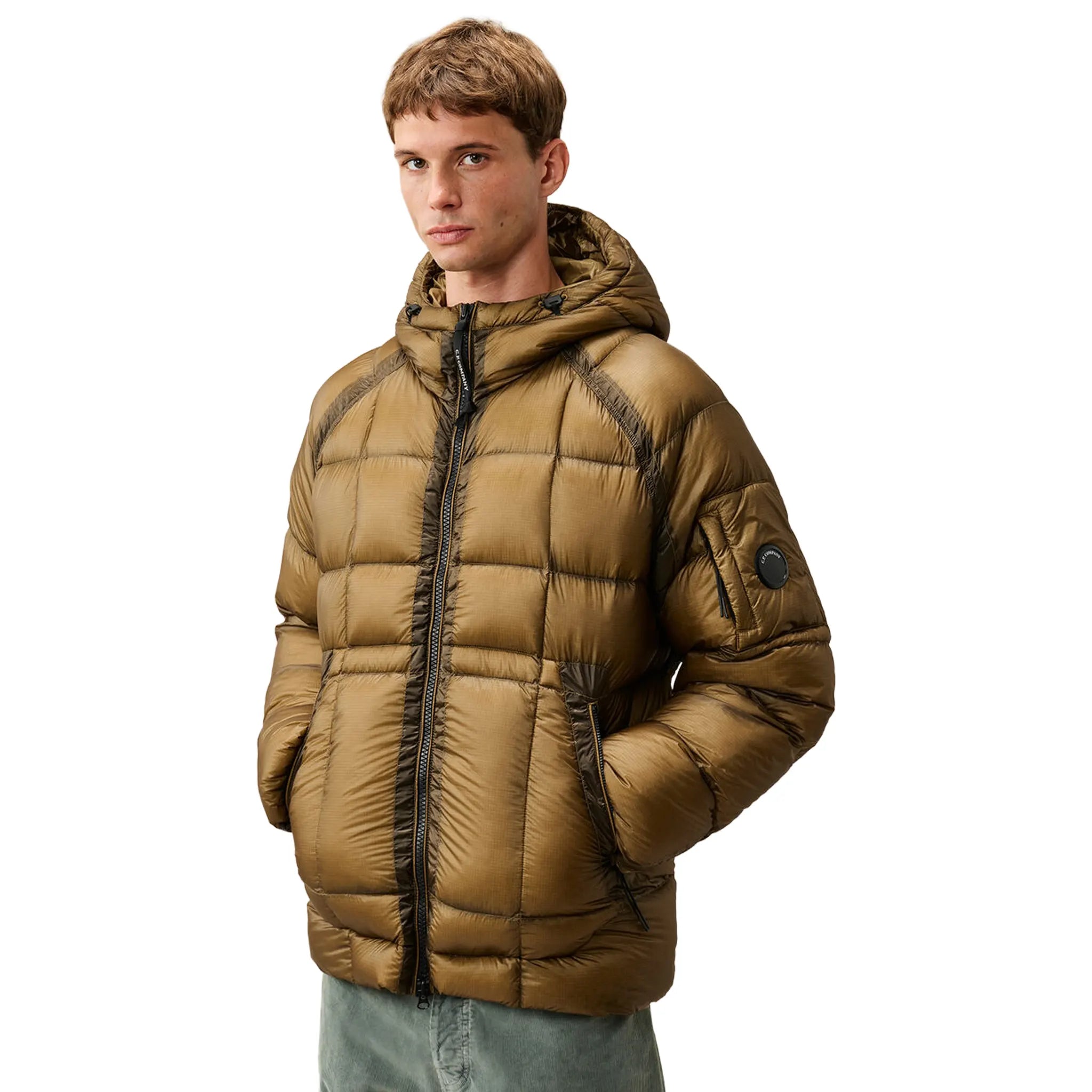 CP Company D.D. Shell Ermine Hooded Puffer Jacket