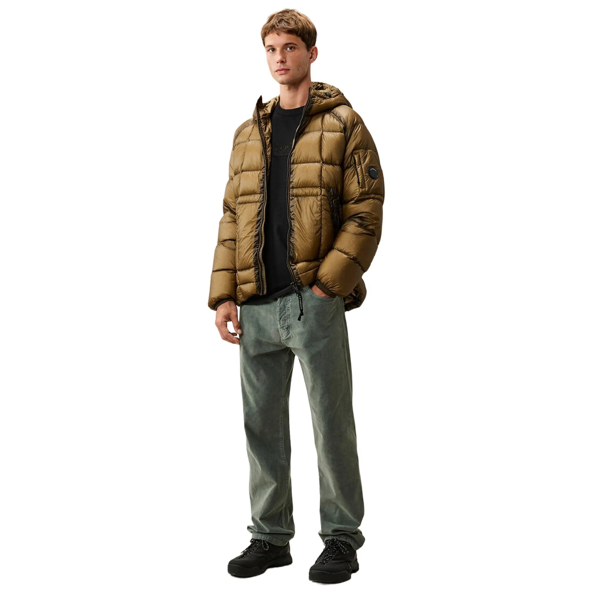 CP Company D.D. Shell Ermine Hooded Puffer Jacket