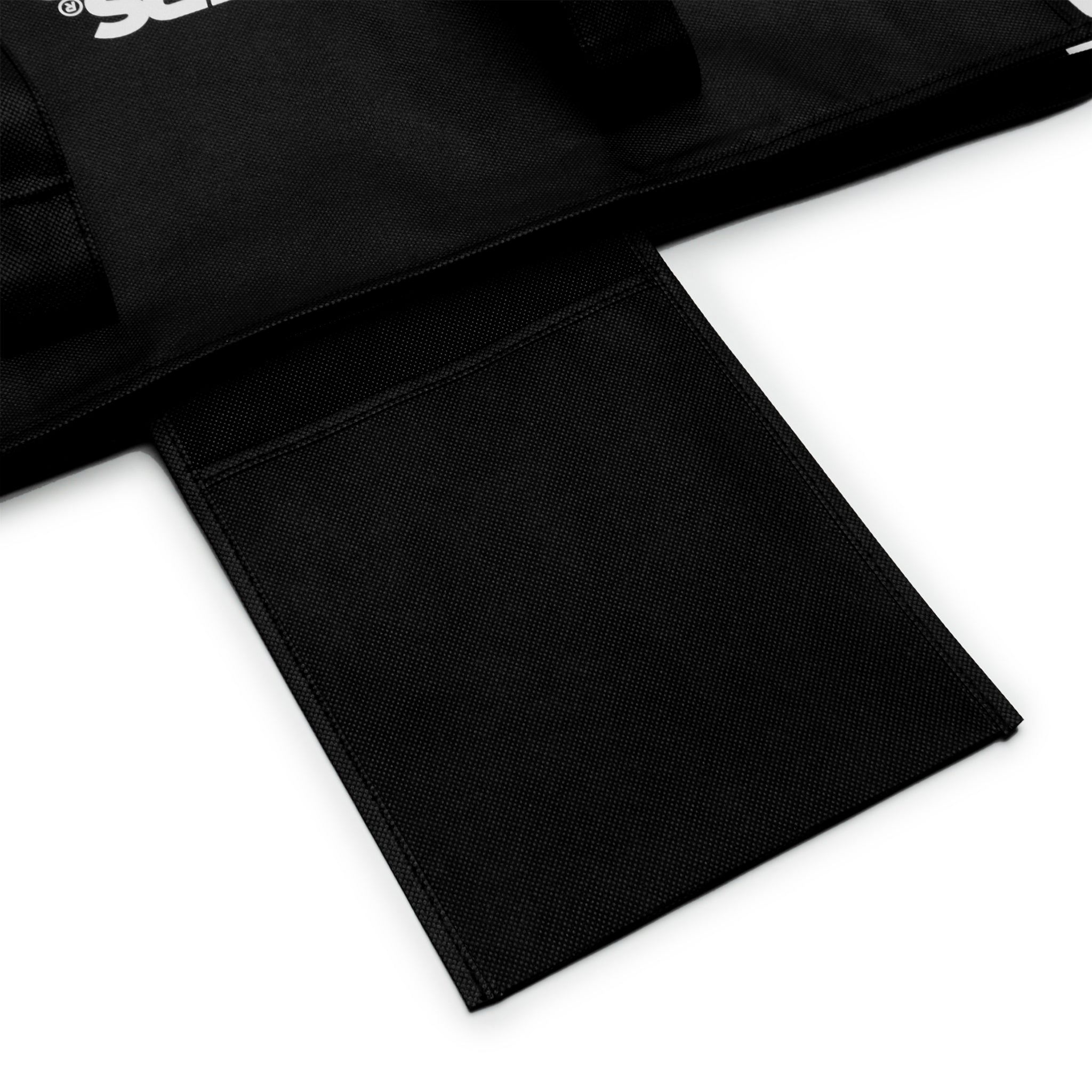 Pocket view of Crepslocker Woven Tote Bag Black
