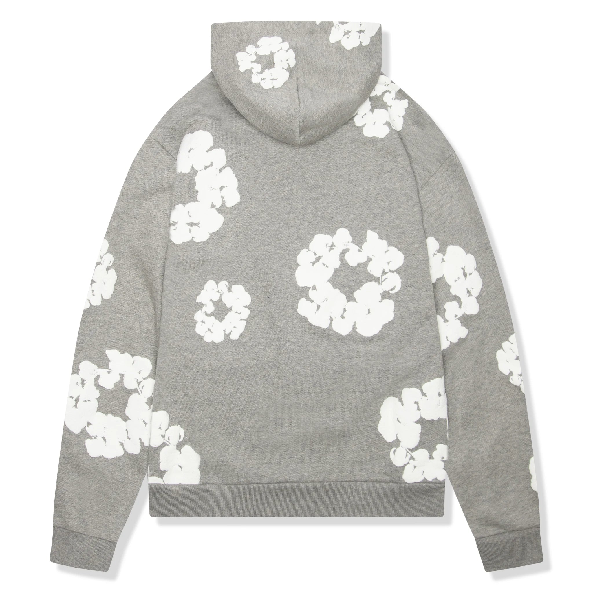 Denim Tears The Cotton Wreath Grey Hoodie