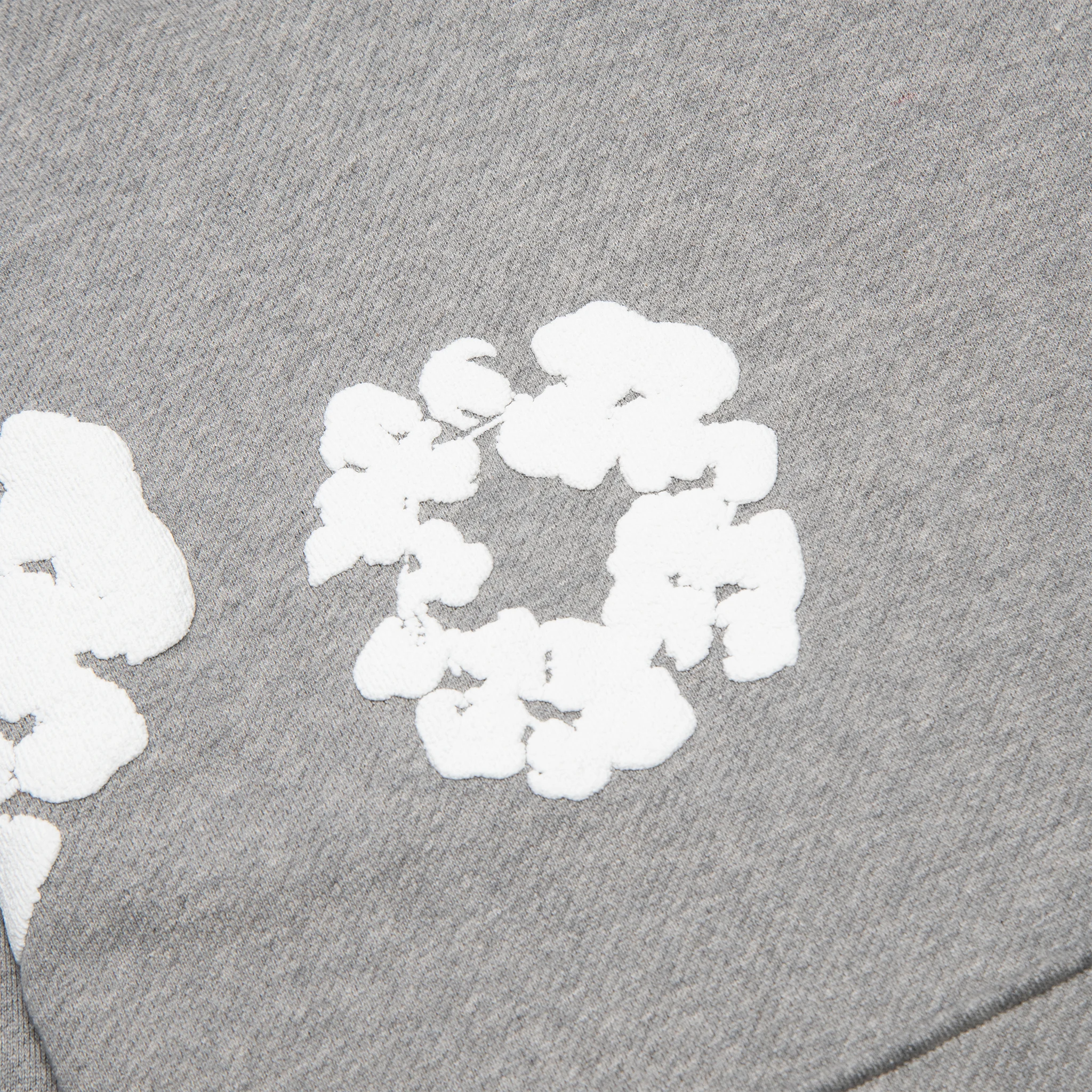 Denim Tears The Cotton Wreath Grey Hoodie