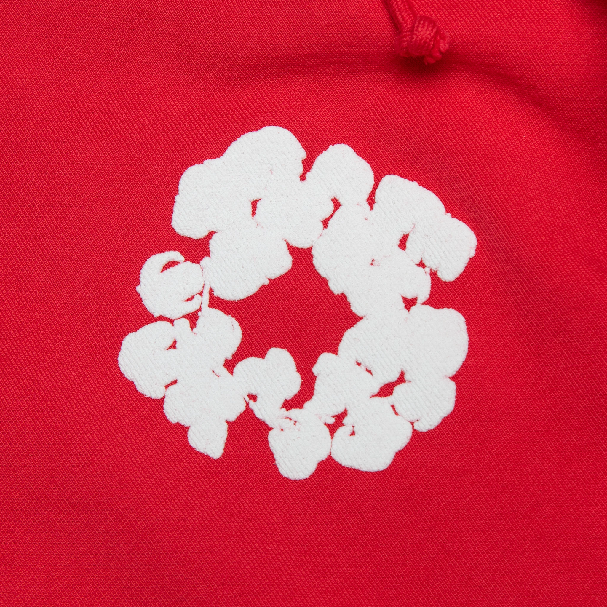 Denim Tears The Cotton Wreath Red Sweatpants