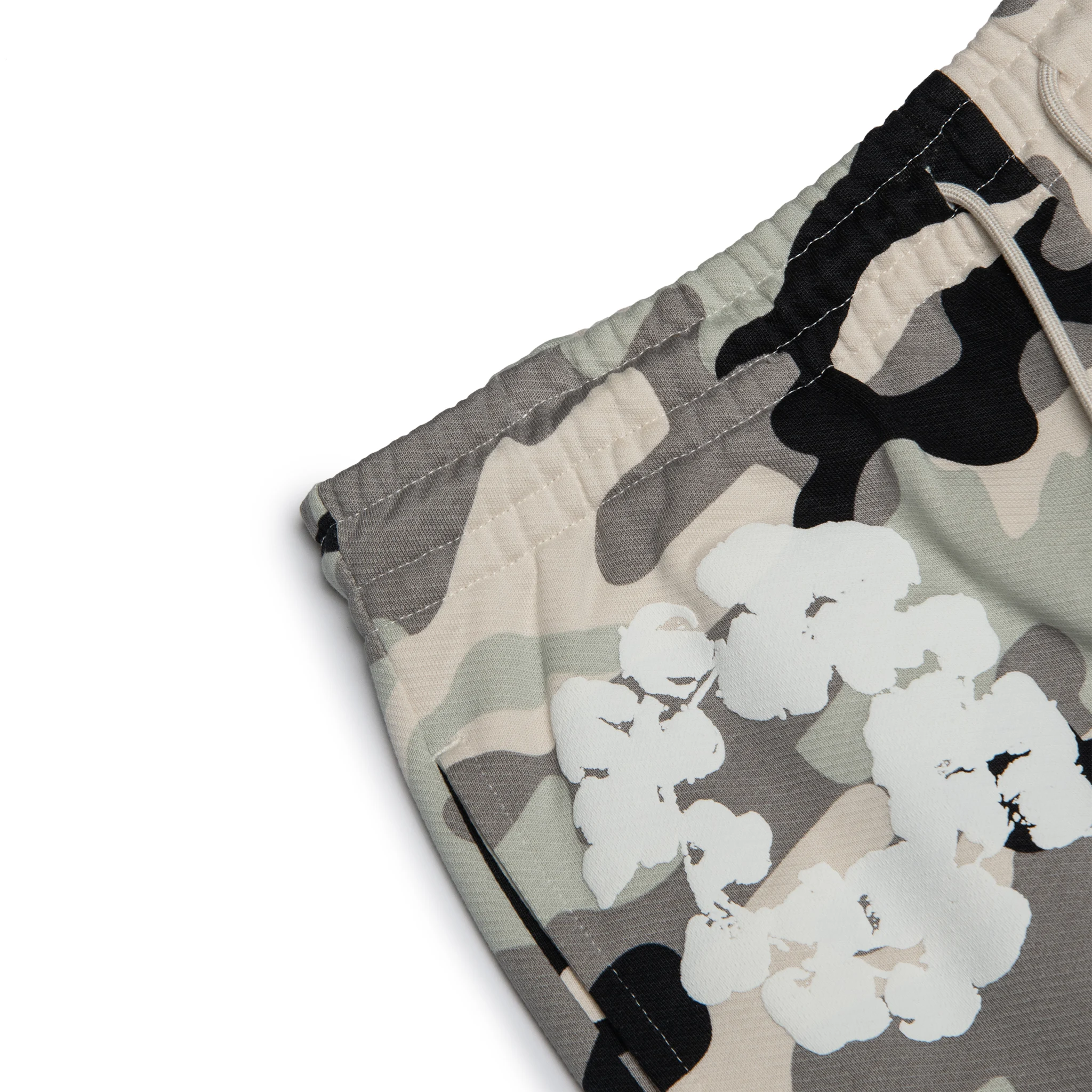 Denim Tears White Camo Cotton Wreath Sweatpants