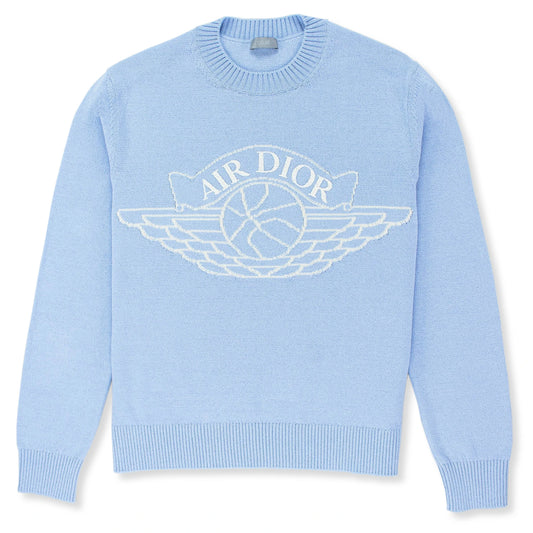 Dior x Jordan Wings Sky Blue Knit