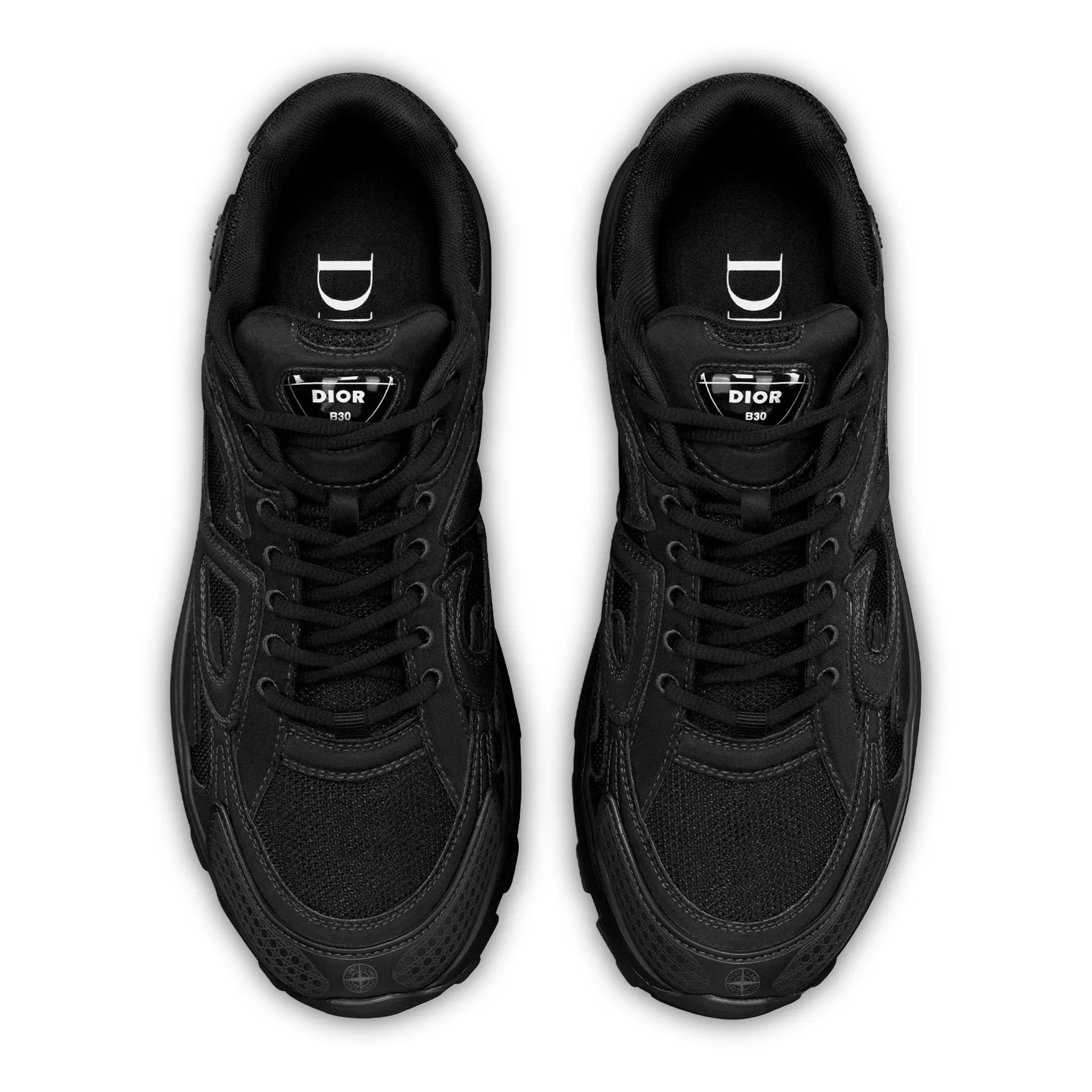 Dior x Stone Island B30 Mesh Black Trainer