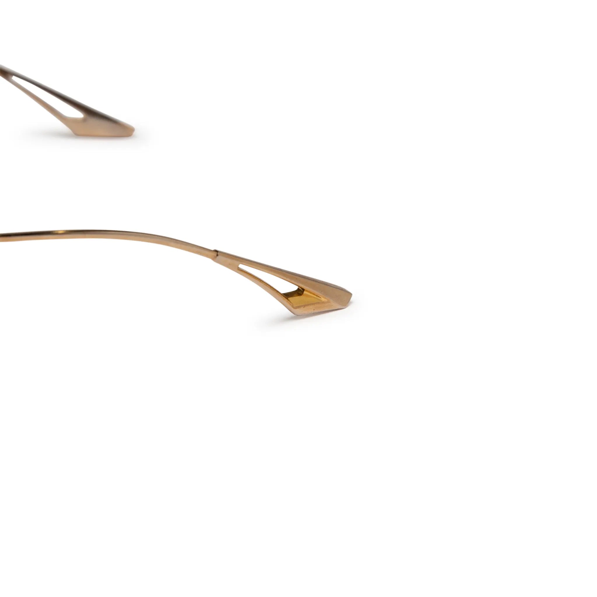 Nose view of Dita Epiluxury Limited Edition EPLX.4 DES004 Black Gold Sunglasses