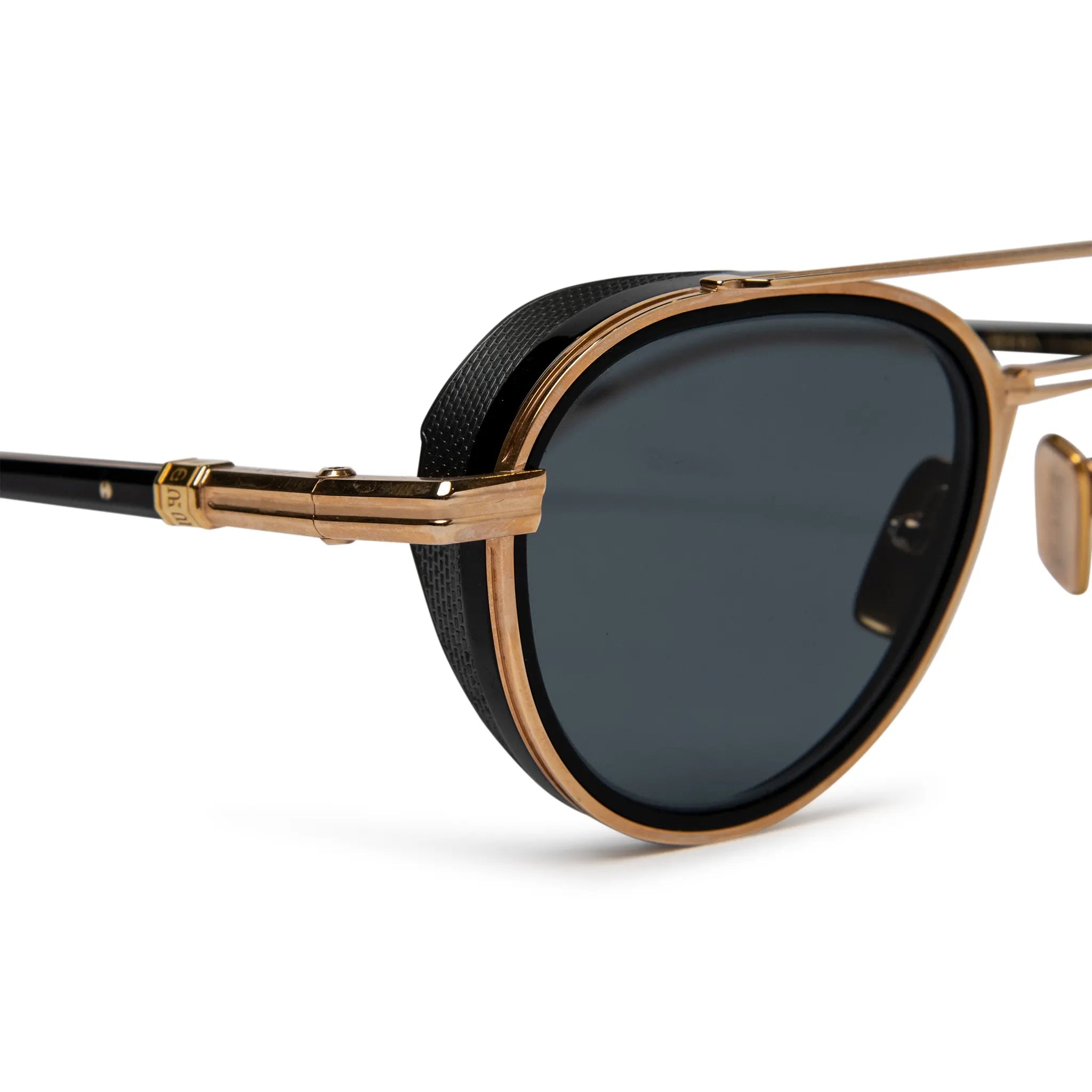 Lens view of Dita Epiluxury Limited Edition EPLX.4 DES004 Black Gold Sunglasses