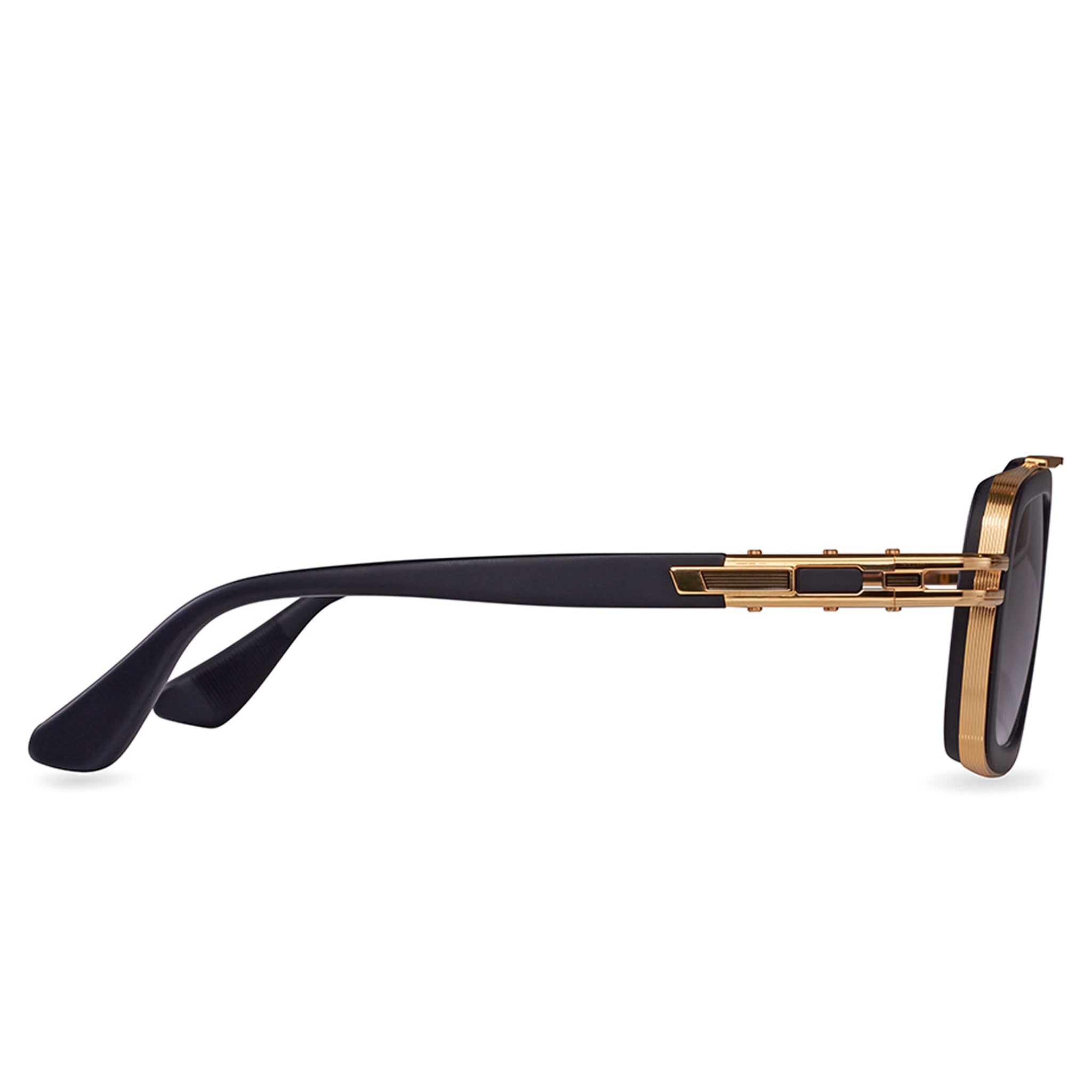 Side view of Dita LXN-EVO DTS403-A-01 Black Yellow Gold Sunglasses DTS403-A-01
