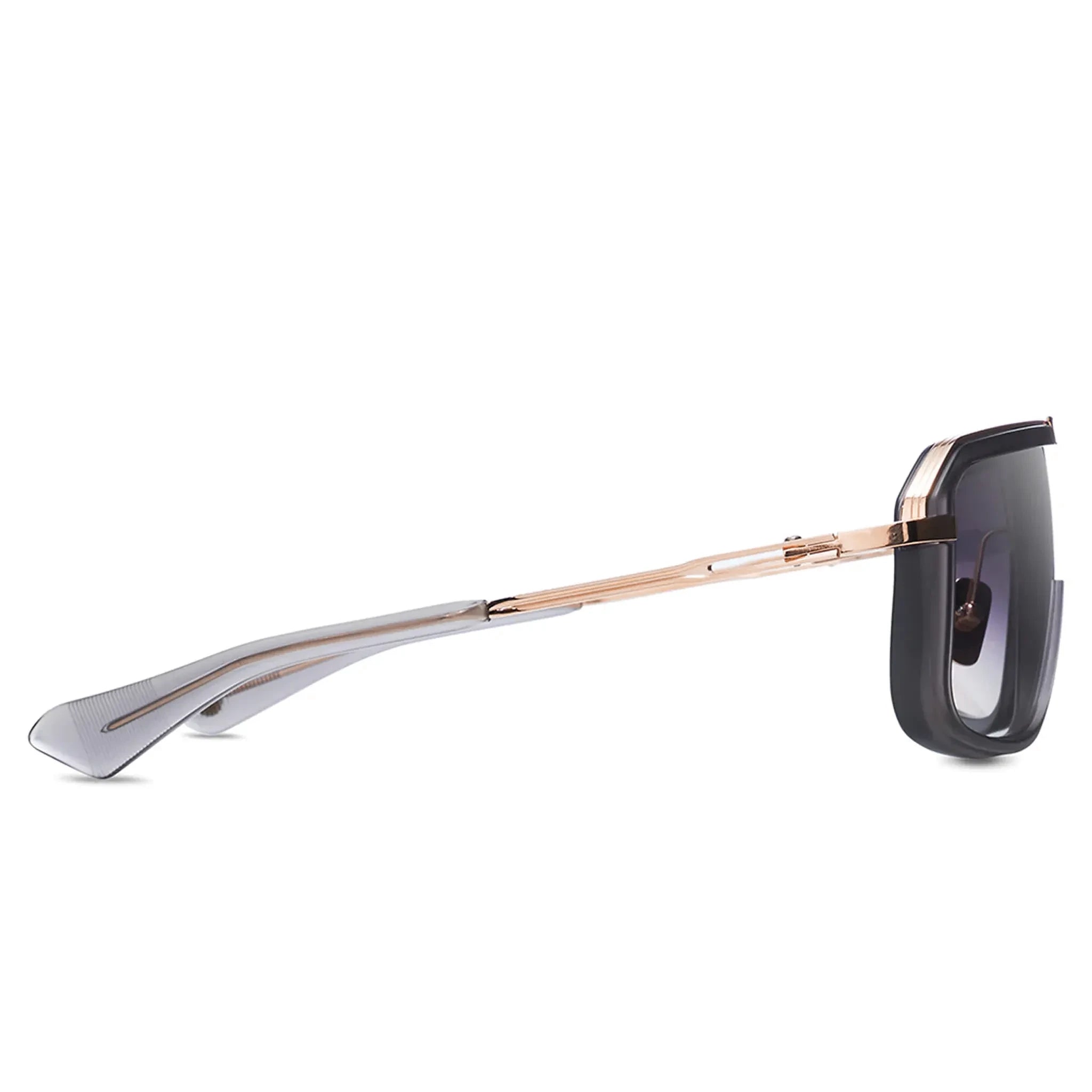 Side view of Dita Mach Eight DTS400-A-02 Black Rose Gold Sunglasses