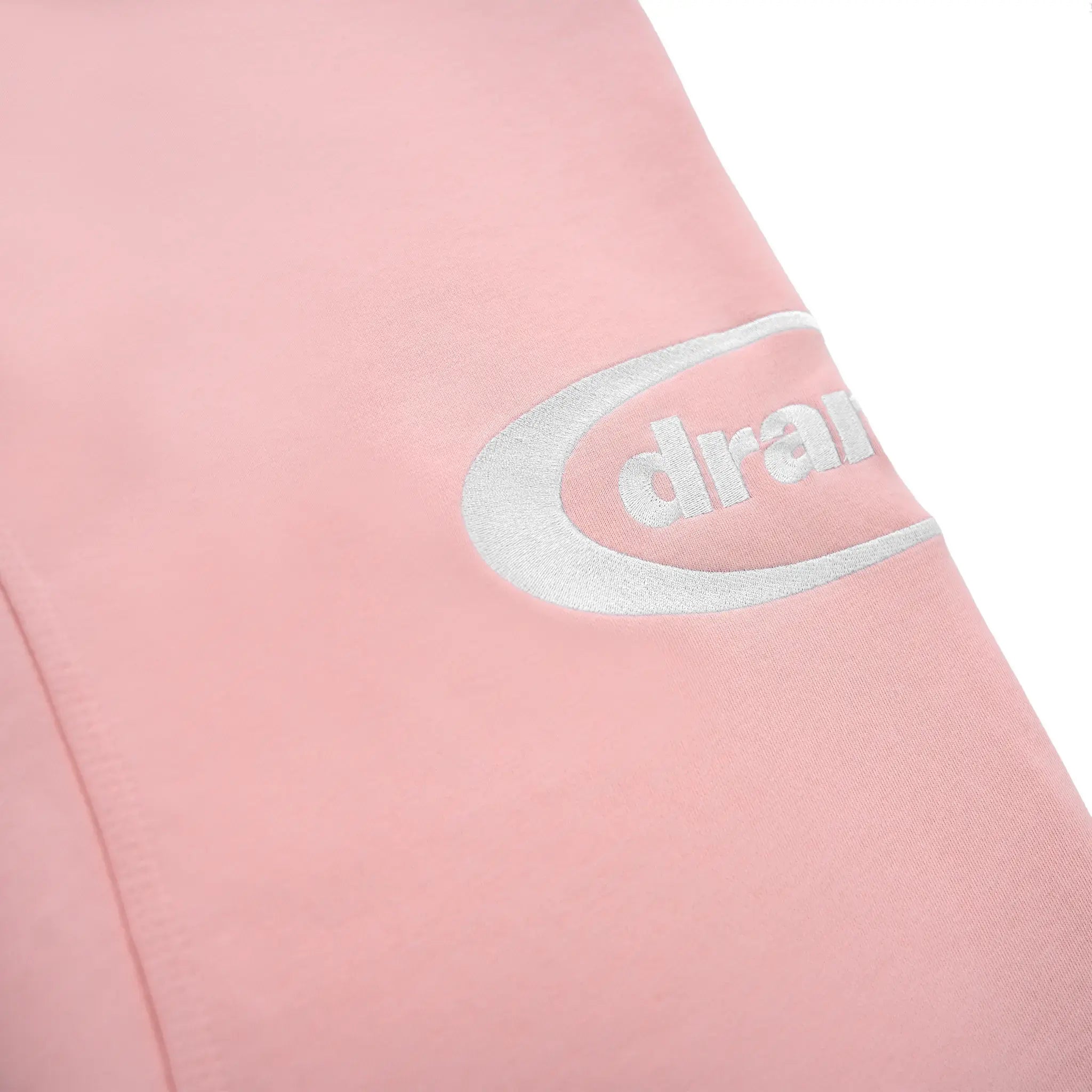 Logo view of Drama Call Pink White Sweatpants