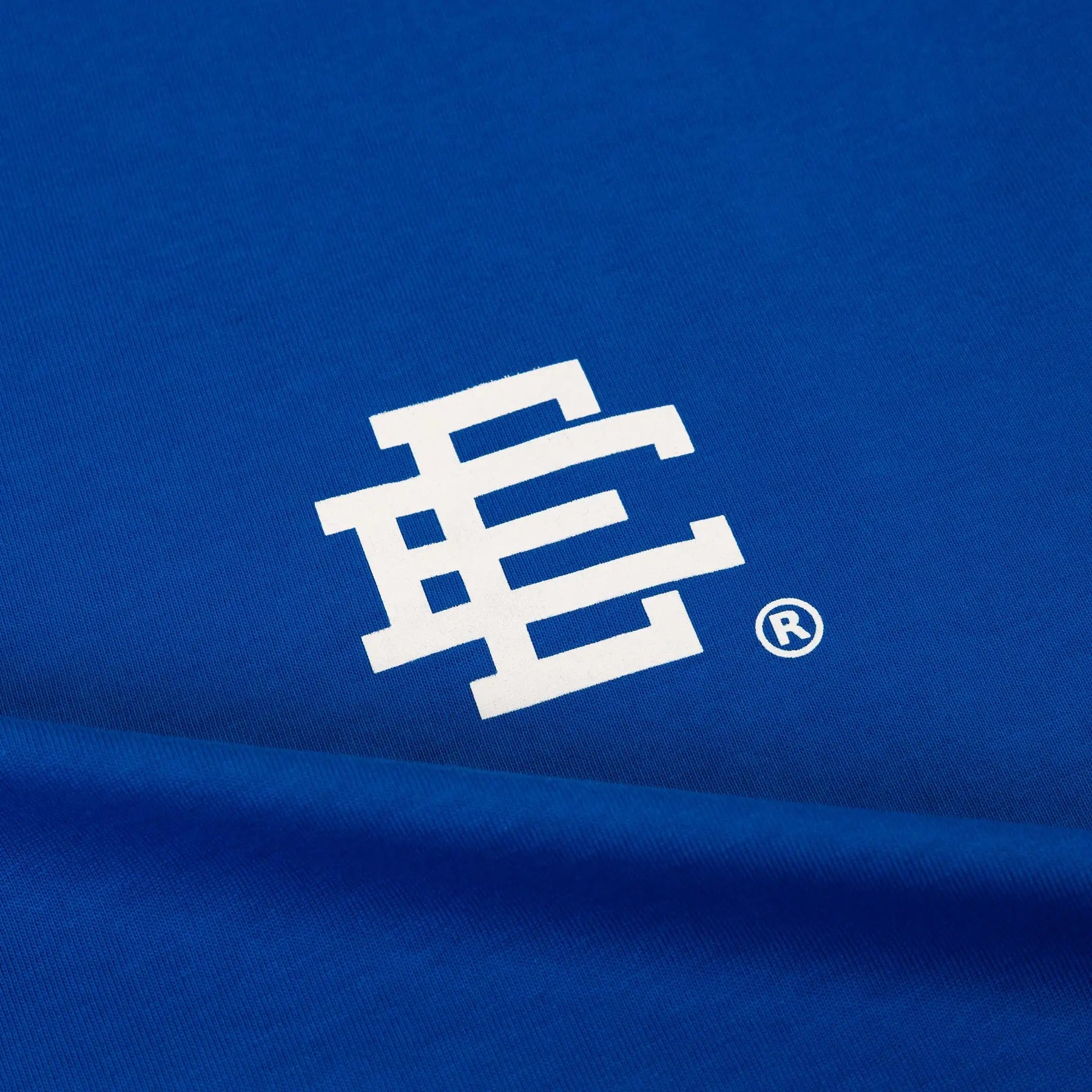 Logo view of Eric Emanuel EE Basic Blue Hoodie