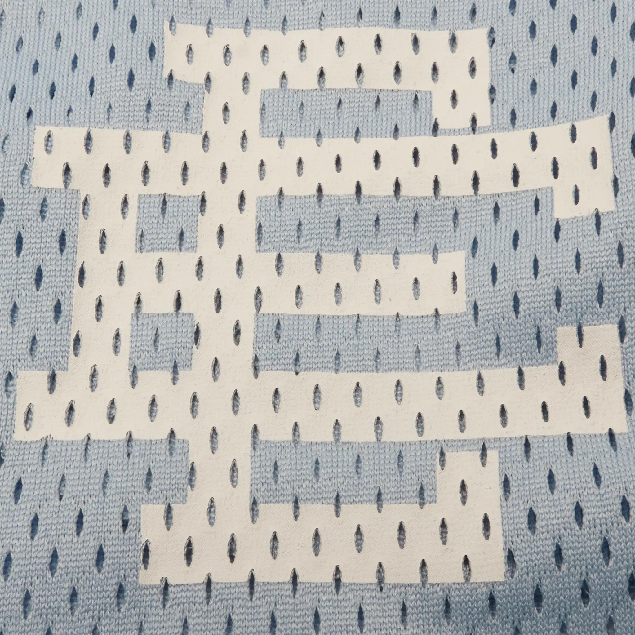 Detailed View of Eric Emanuel EE Basic Core Kentucky Blue White Shorts (SS23)