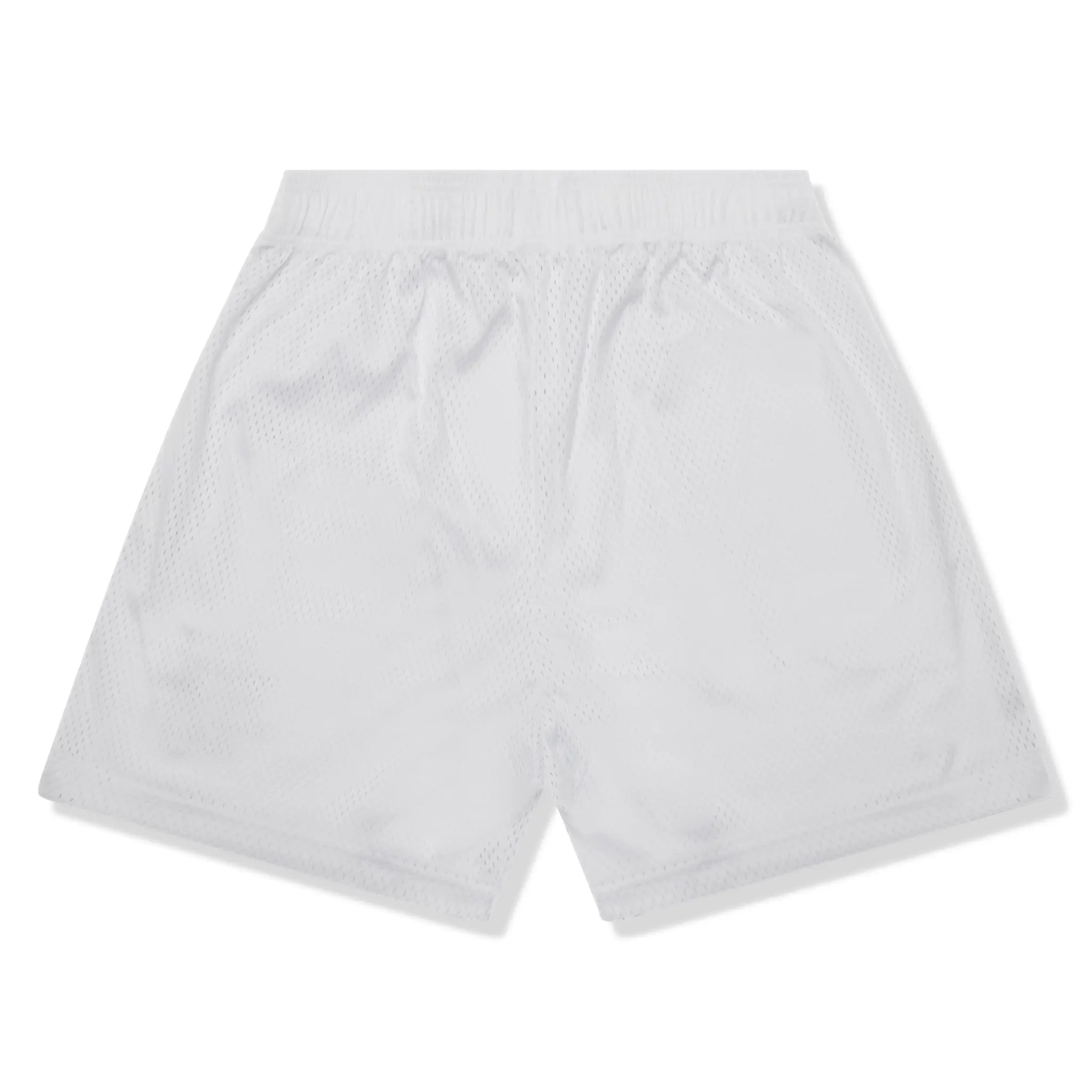 Back View of Eric Emanuel EE Basic Core White Cream Shorts (SS23)