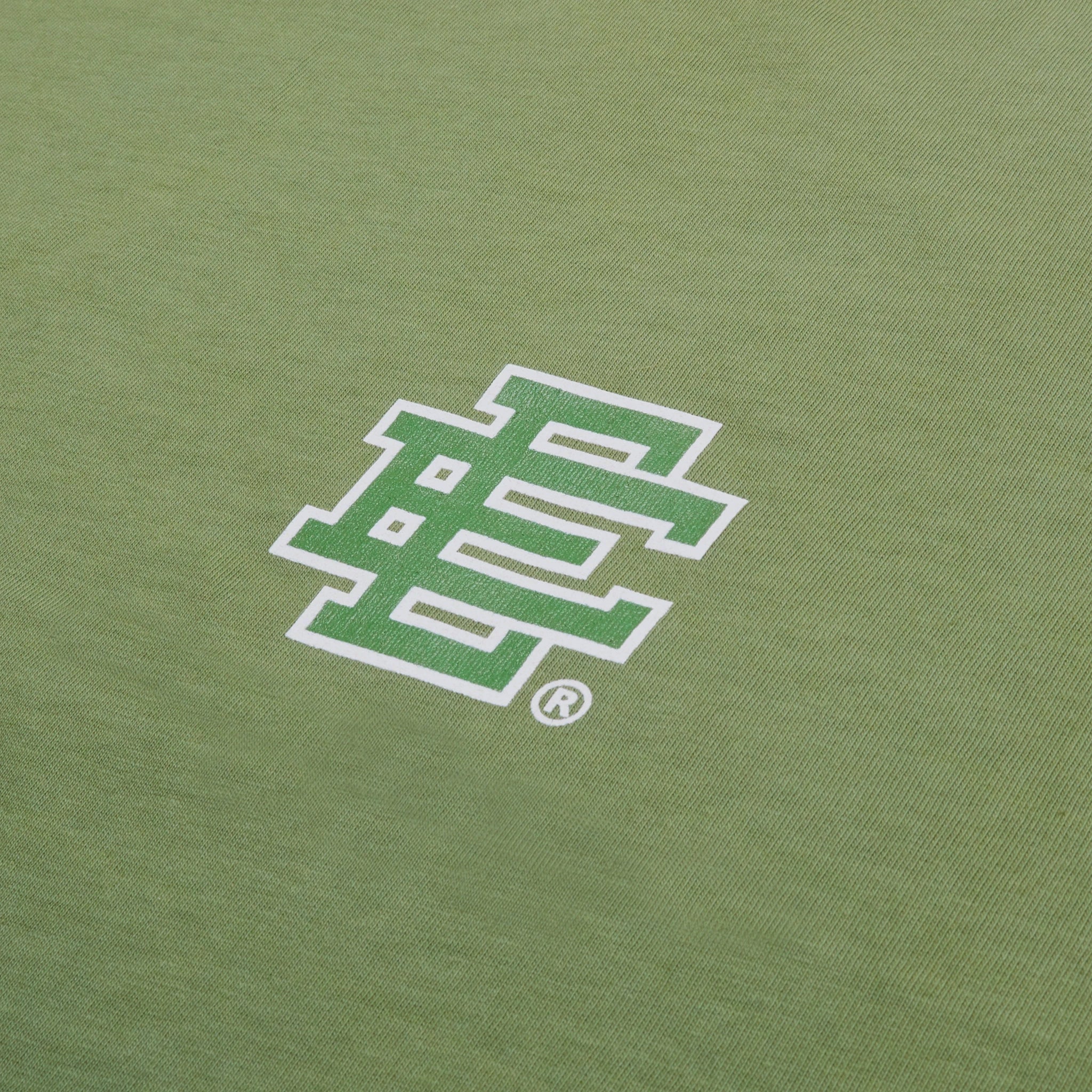 Logo view of Eric Emanuel EE Basic Olive T Shirt