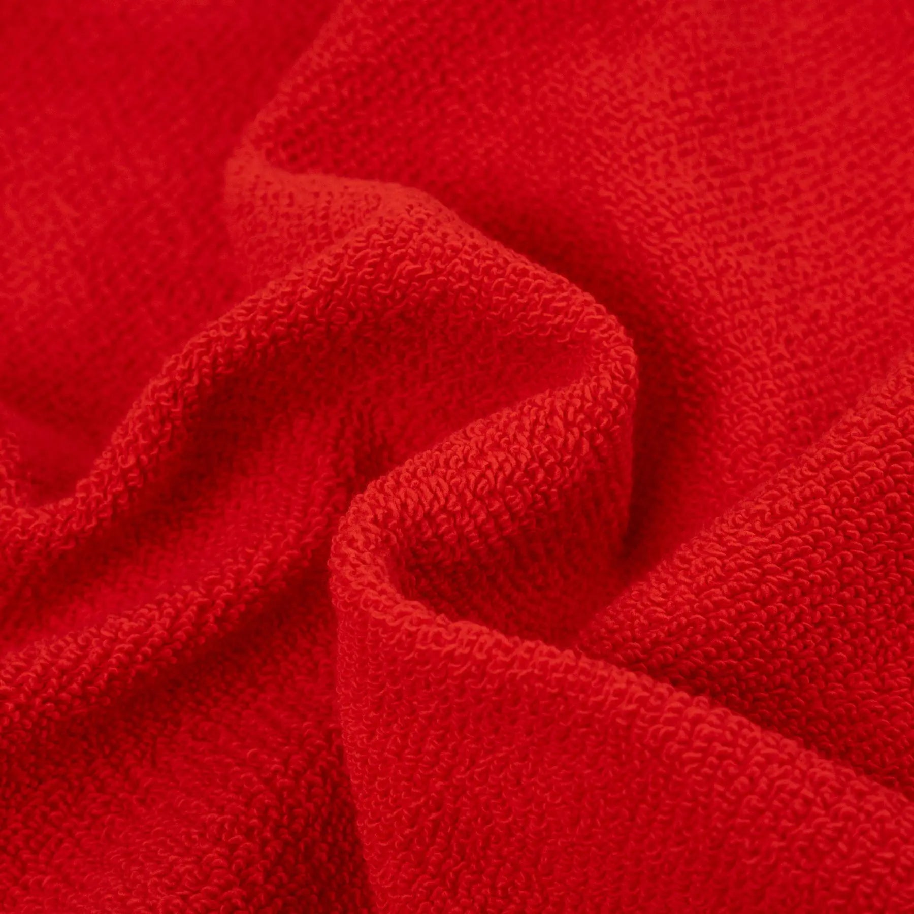 Detail view of Eric Emanuel EE Basic Red Hoodie