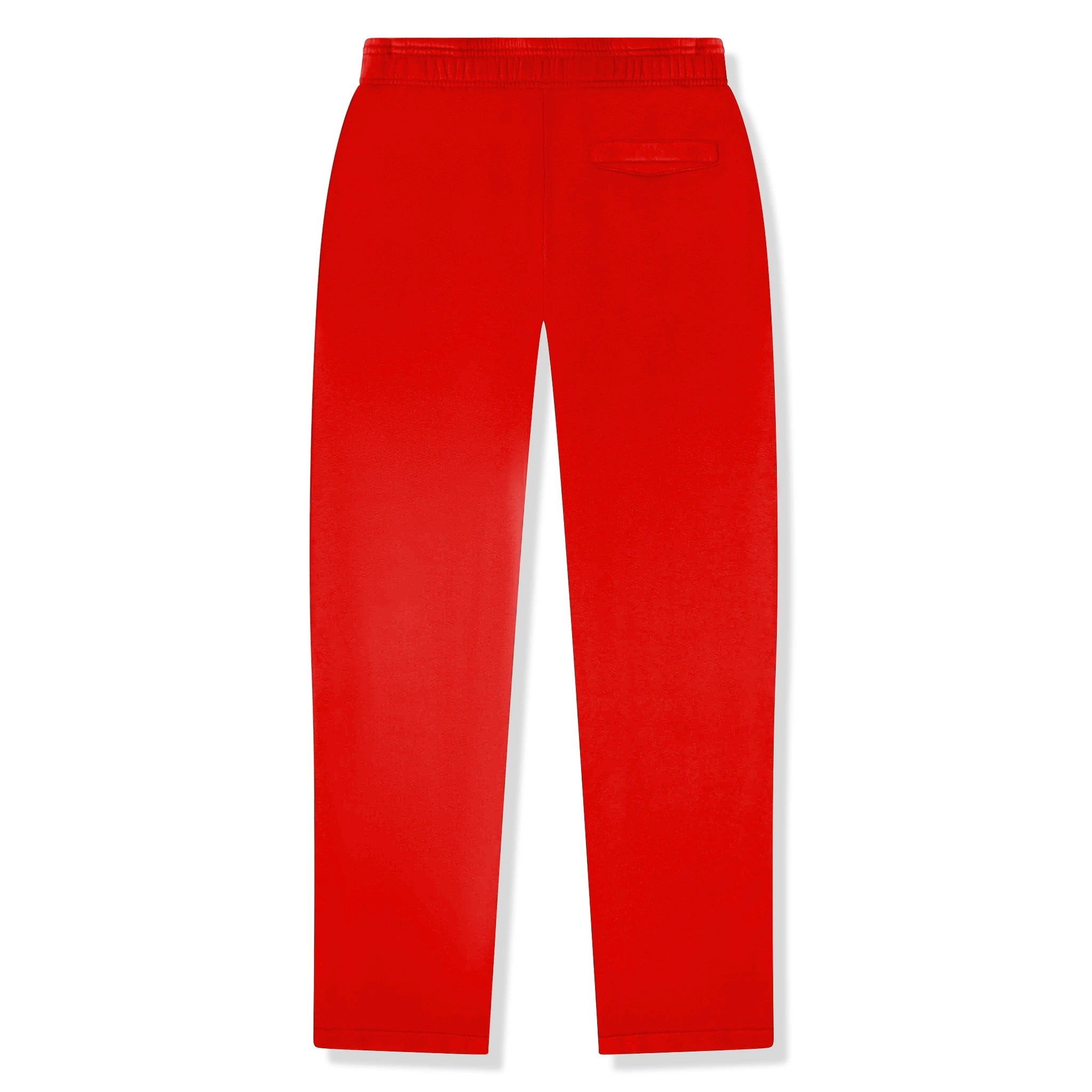 Back view of Eric Emanuel EE Basic Red Sweatpants
