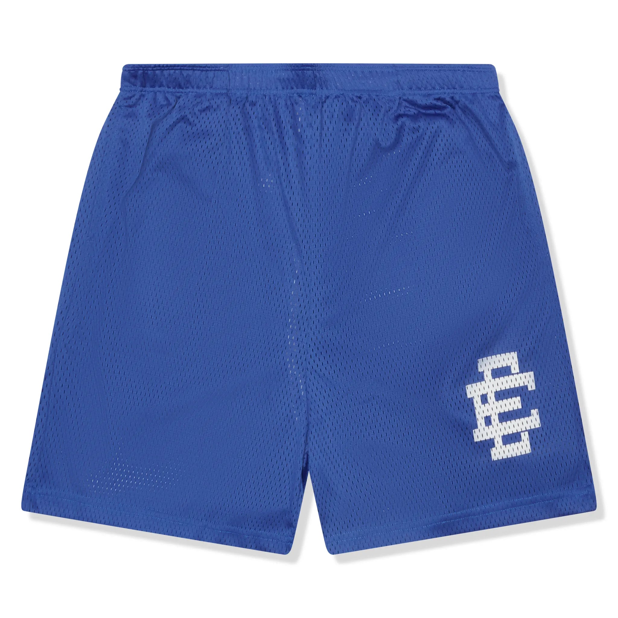Front View of Eric Emanuel EE Basic Royal Blue White Shorts (SS25)