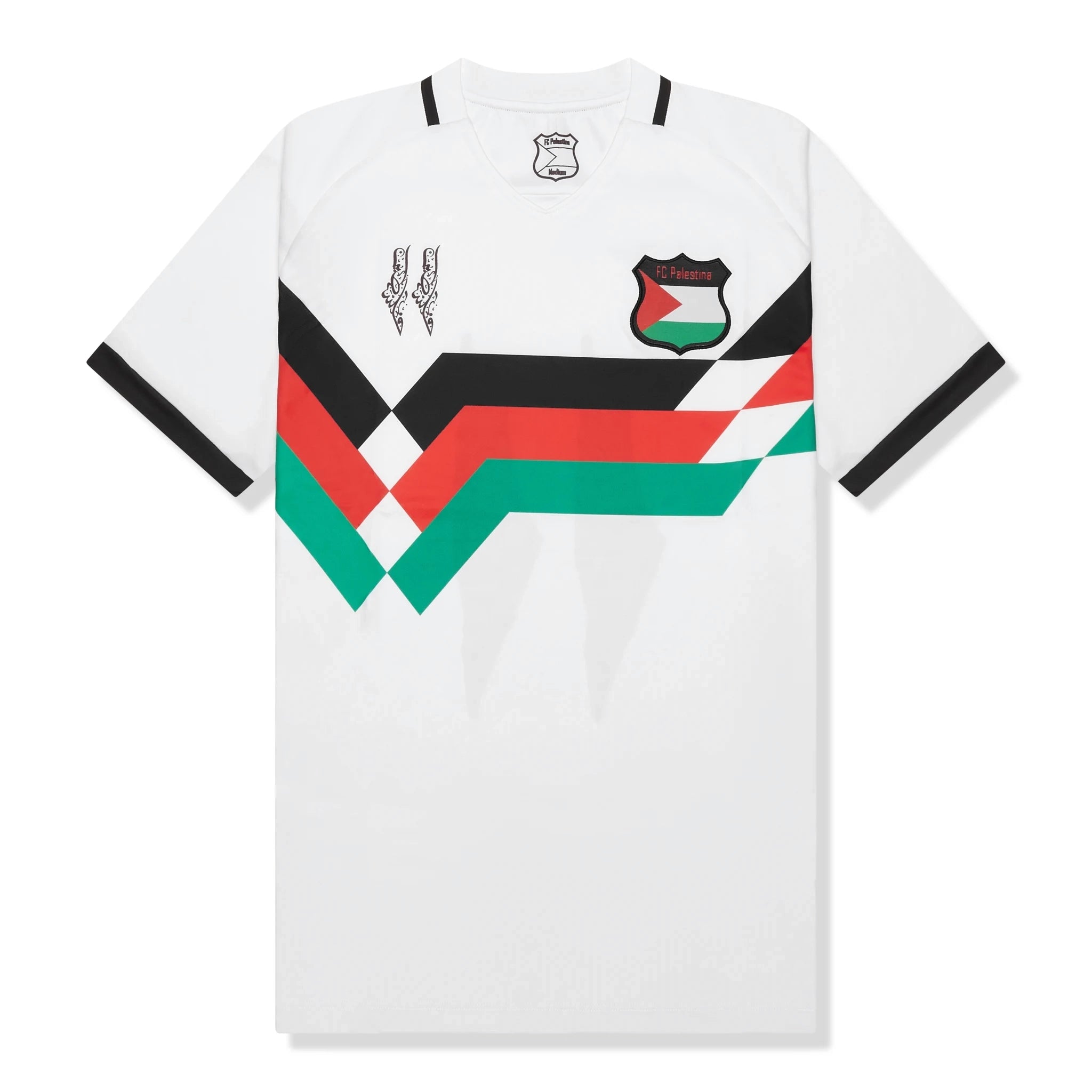 FC Palestina Palestine Retro White Football T Shirt