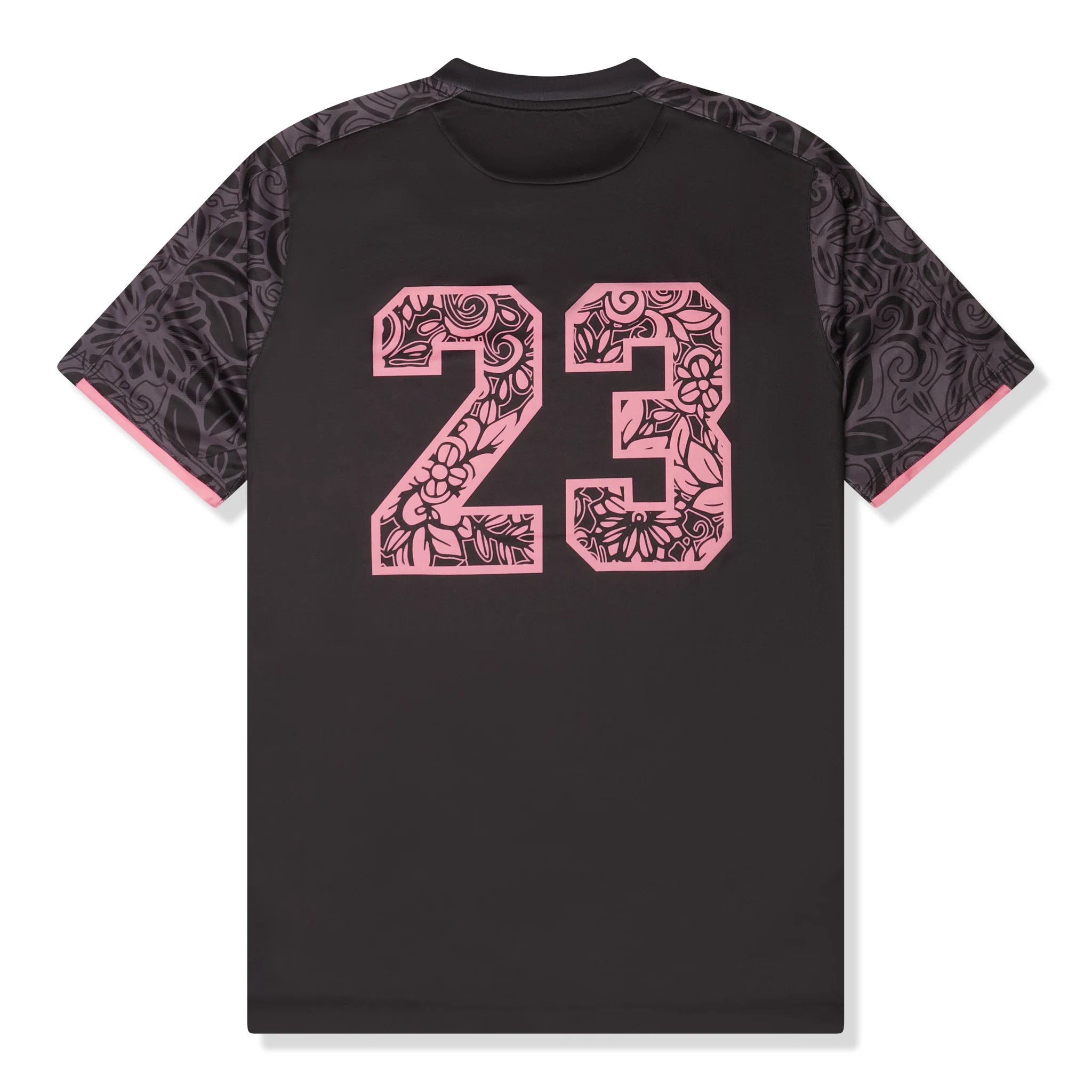 Back view of FC Palestina x Farrah Azam Black T Shirt