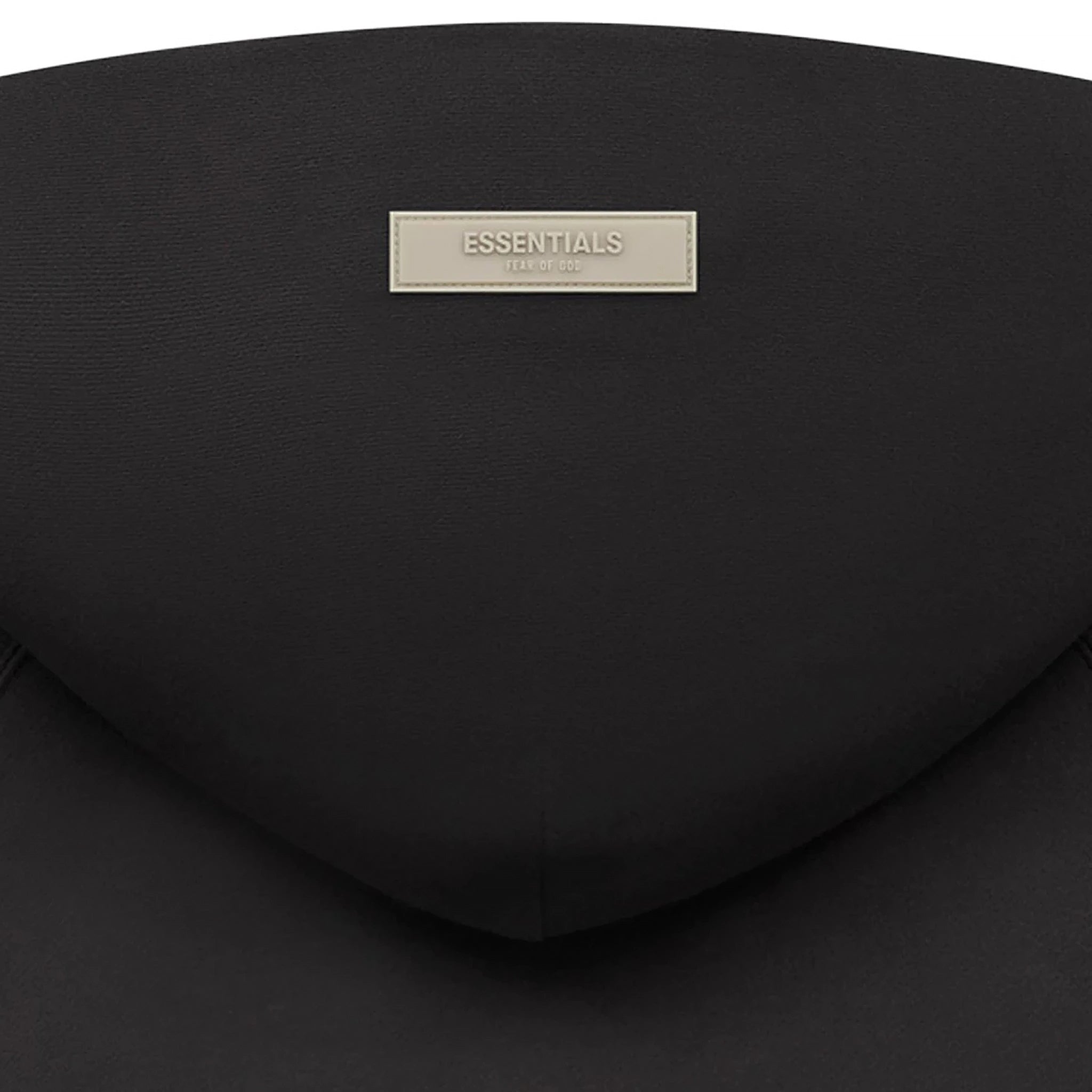 Hood view of Fear Of God Essentials 1997 Iron Hoodie (SS22)