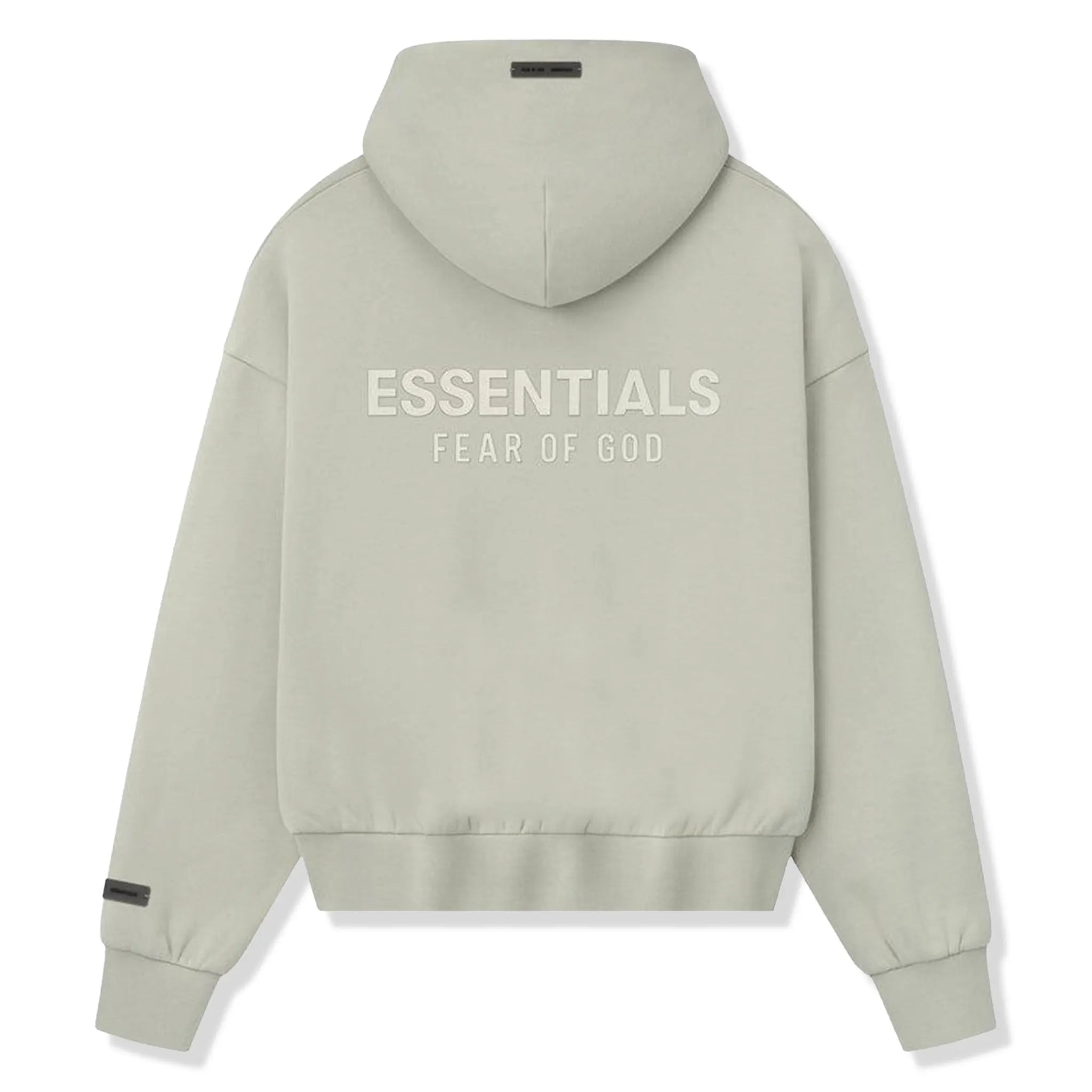 Fear Of God Essentials Classic Fleece Abbey Stone Zip-Up Hoodie (FW25)