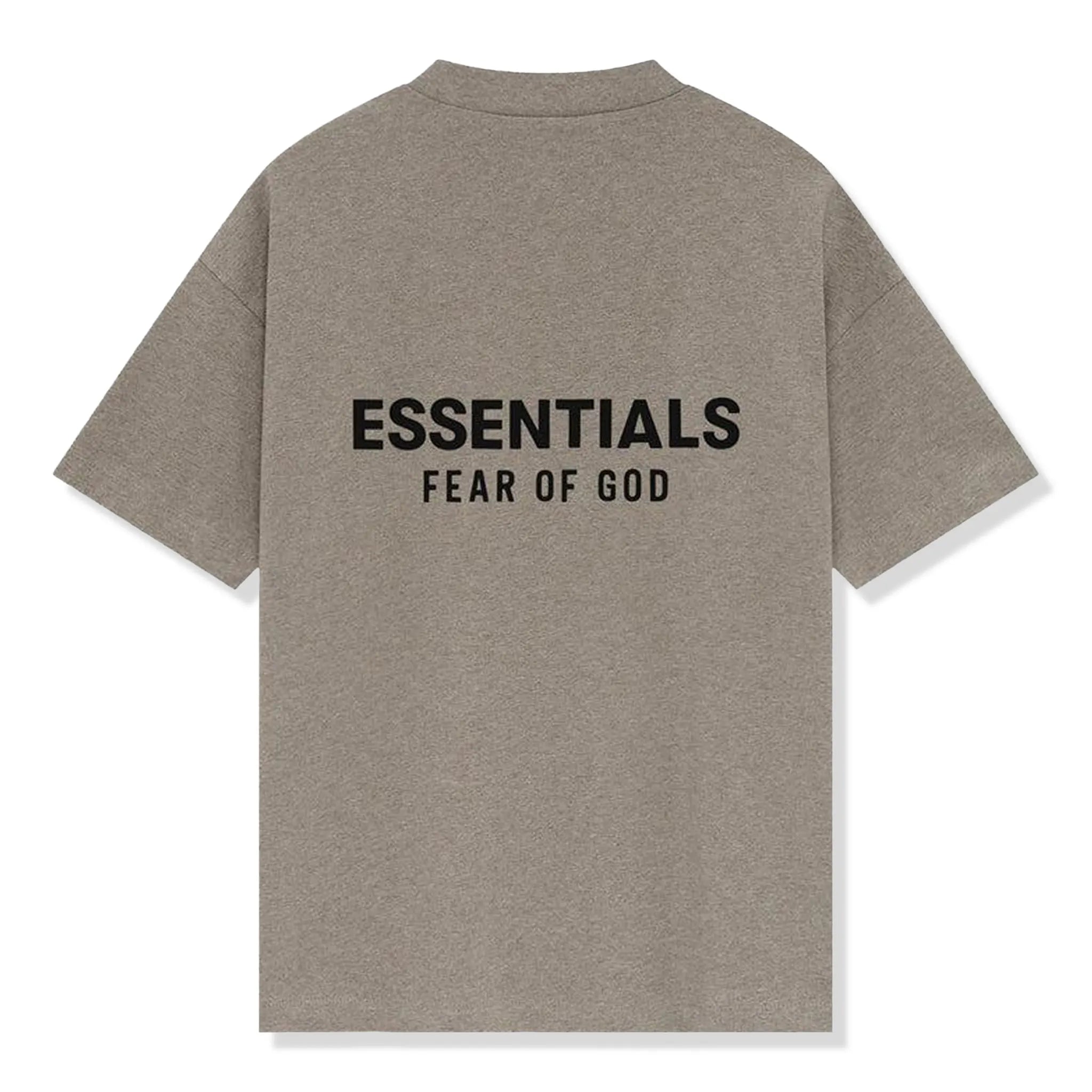 Back View of Fear Of God Essentials Classic Homestead Heather T Shirt (SS25) 125AS254191F