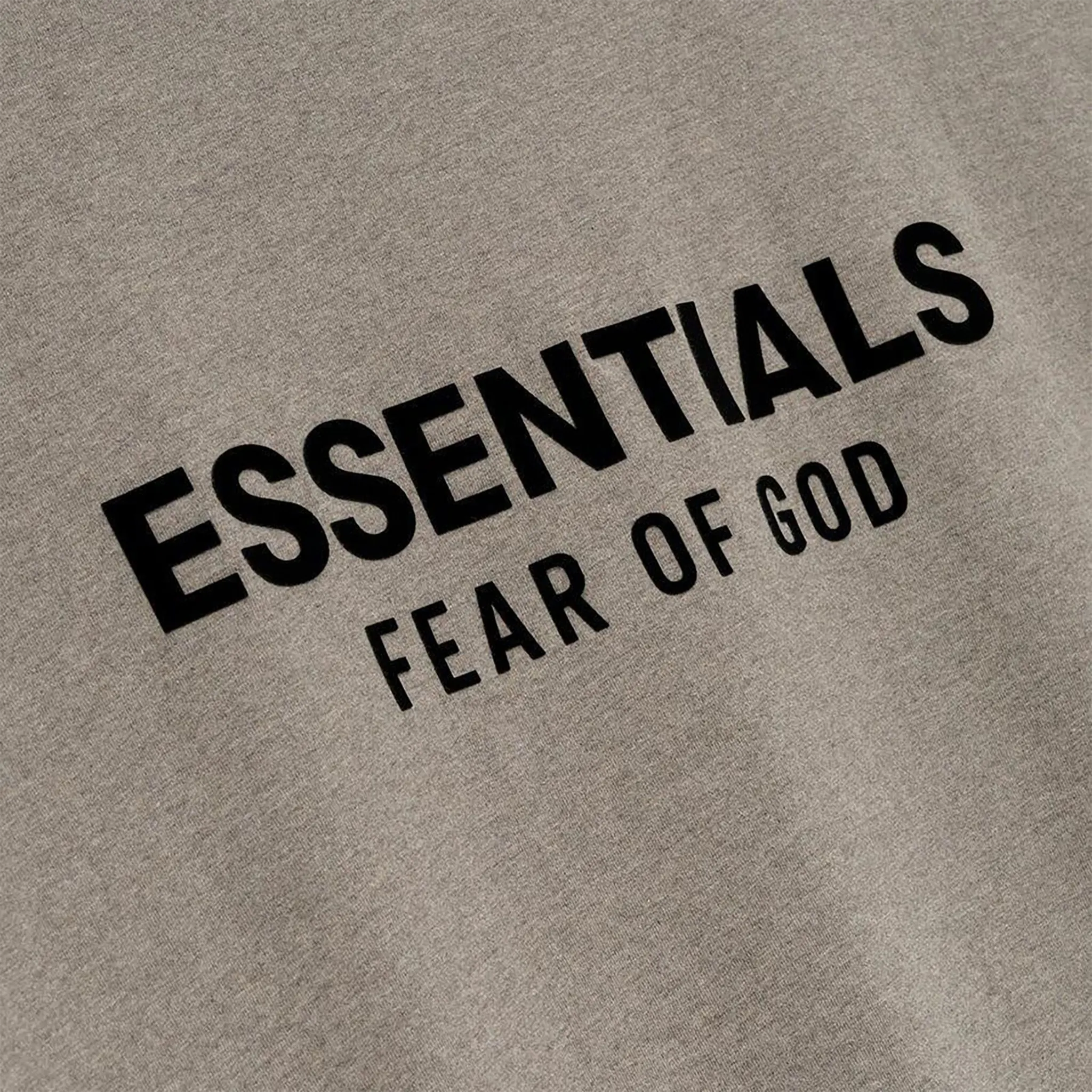 Detailed View of Fear Of God Essentials Classic Homestead Heather T Shirt (SS25) 125AS254191F
