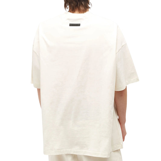 Susanna Embroidered Raffia Mini Bag Cloud Dancer T Shirt (FW23)