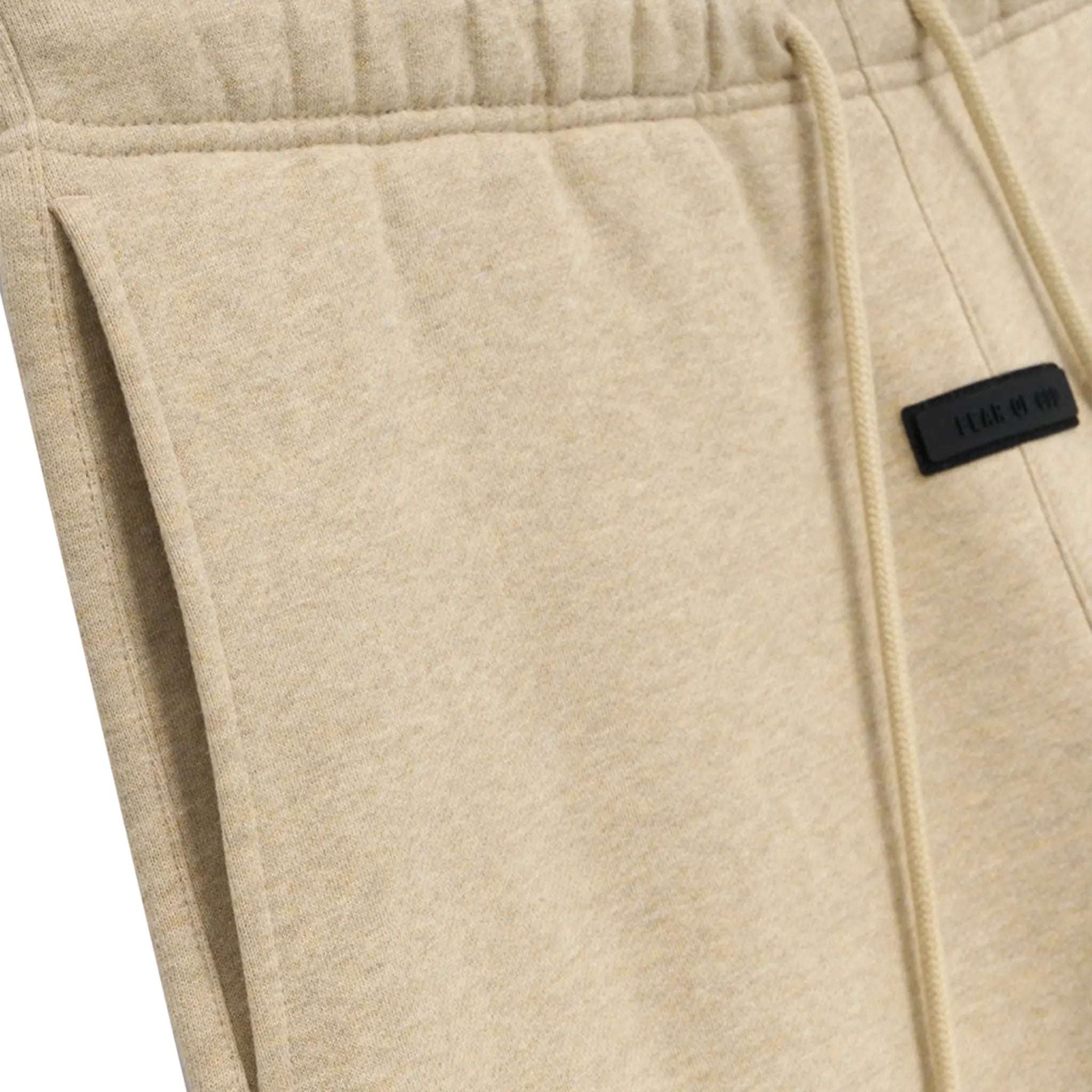 Pocket view of Fear Of God Essentials Gold Heather Sweatpants (FW23)