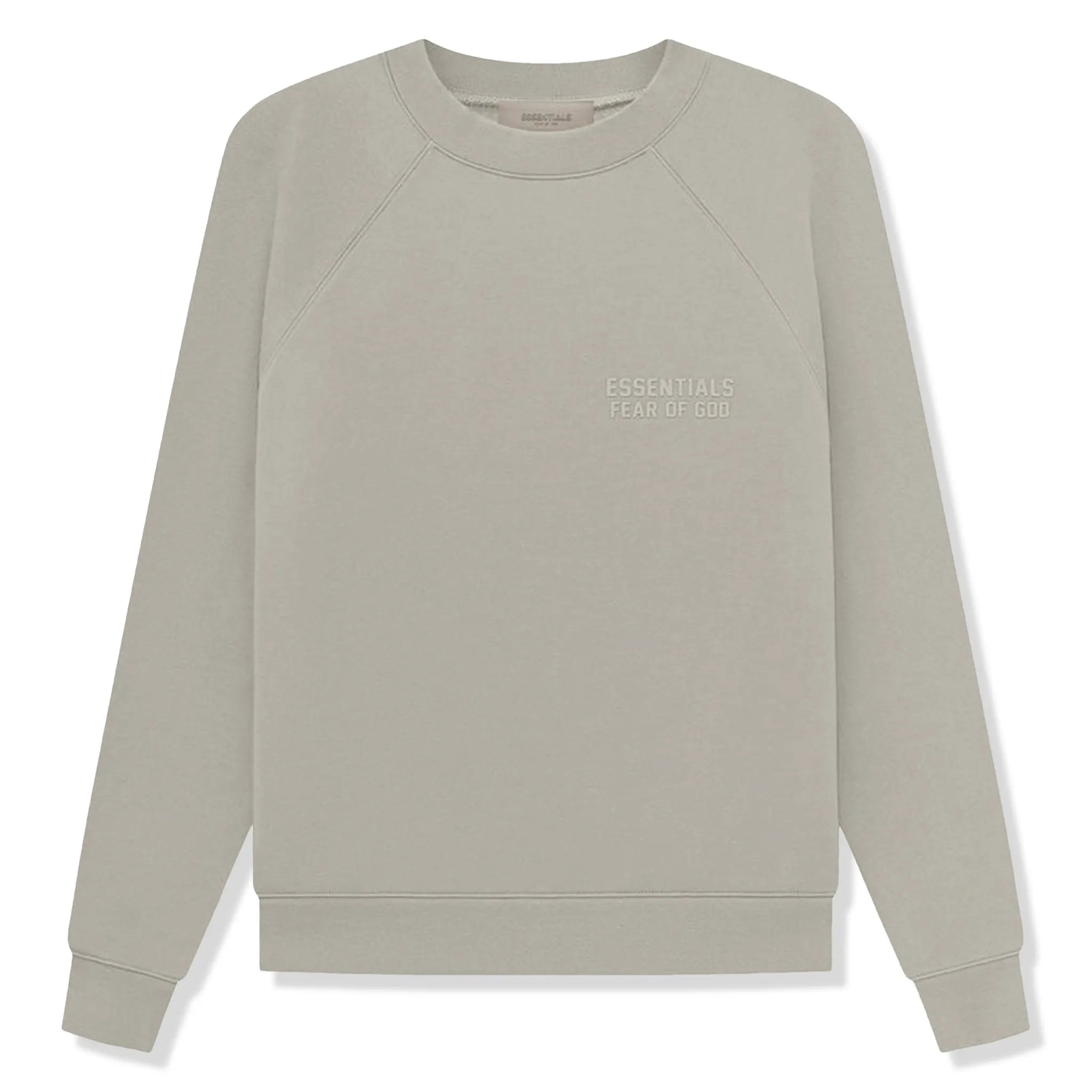 Front view of Fear of God Essentials Seal Crewneck (SS23)