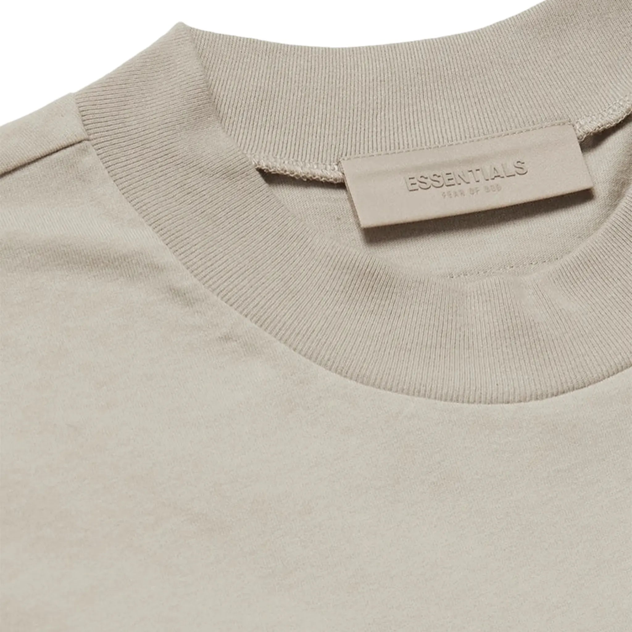 Detail view of Fear Of God Essentials Short Sleeve Smoke T Shirt (FW22) 125SU222001F