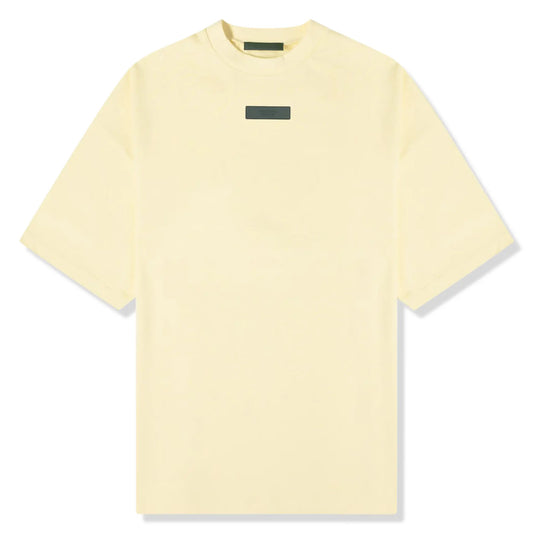 Fear of God Essentials SS Garden Yellow T Shirt (FW23)