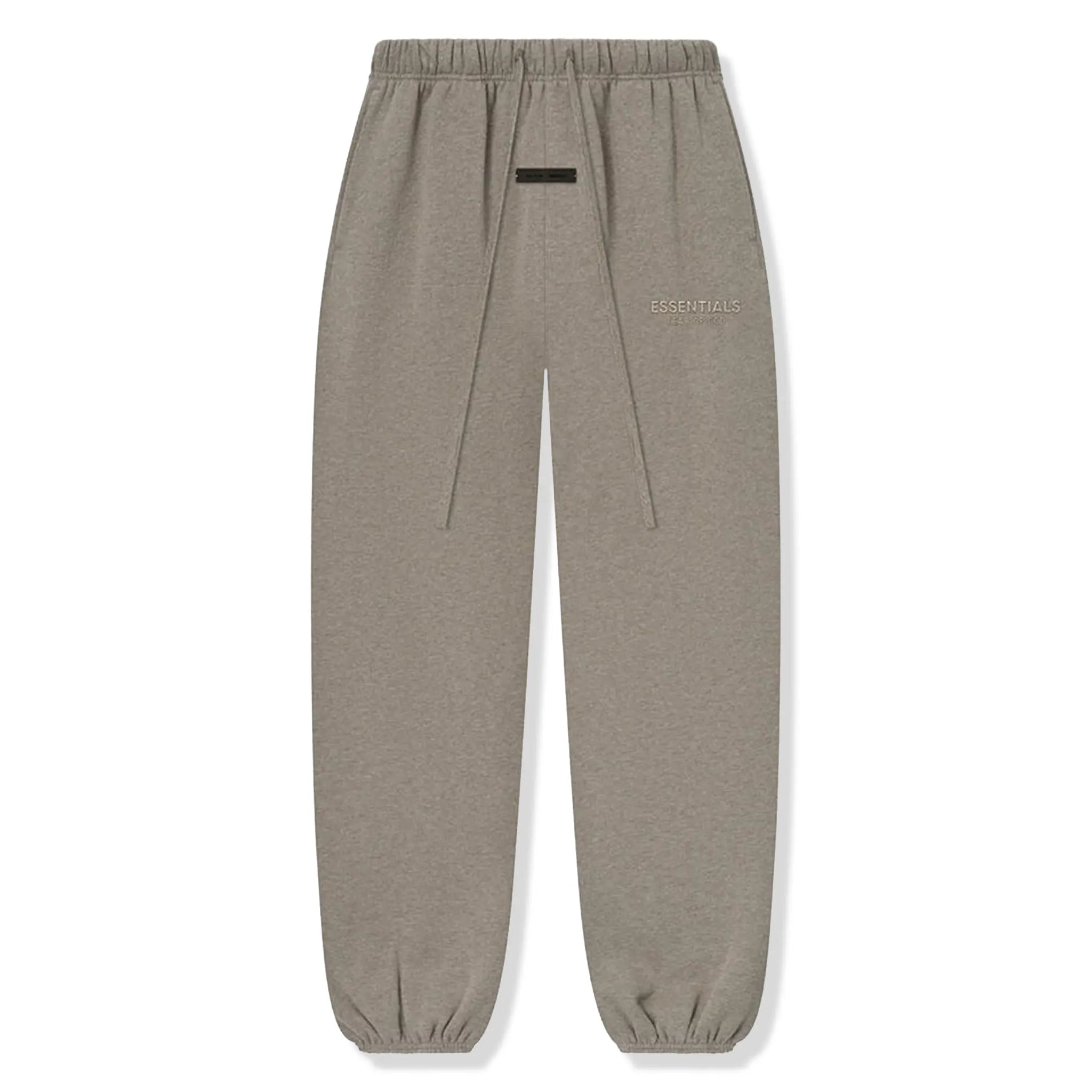 Front View of Fear Of God Essentials Vintage Fleece Homestead Heather Sweatpants (FW25)
