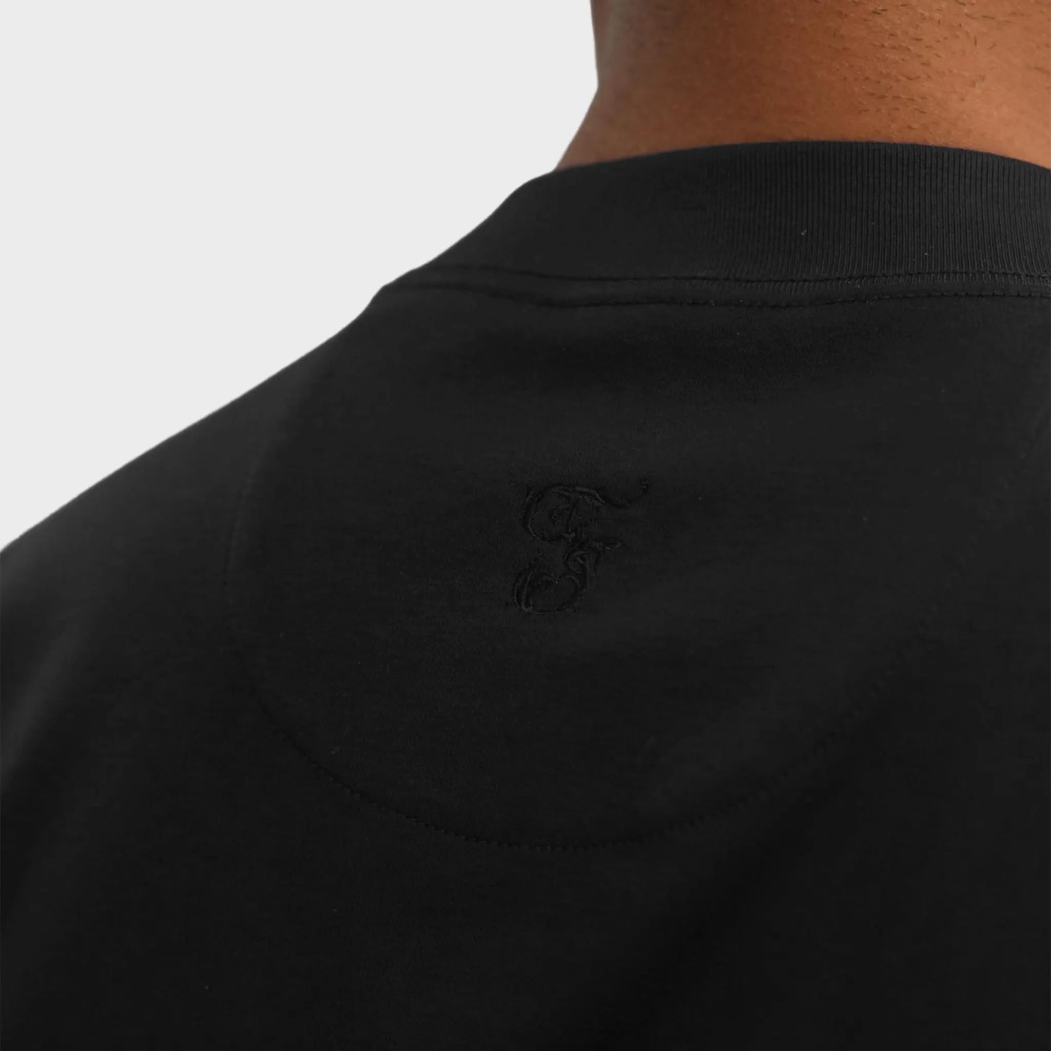 Detailed View of Forbes Sartorial Black T Shirt