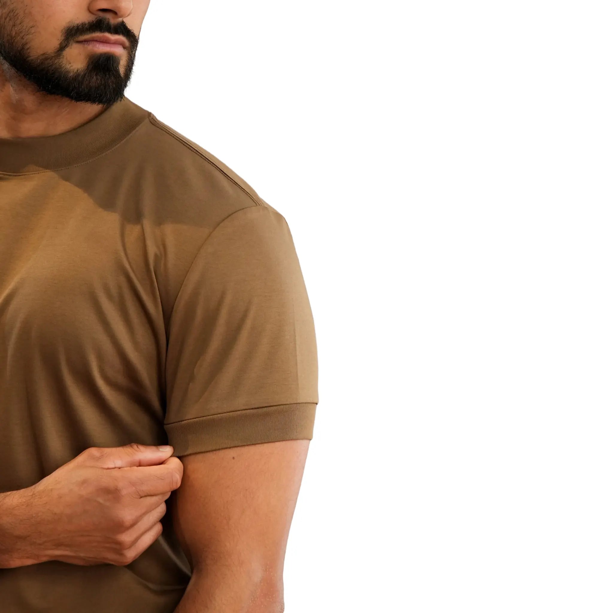 Detailed View of Forbes Sartorial Tobacco T Shirt