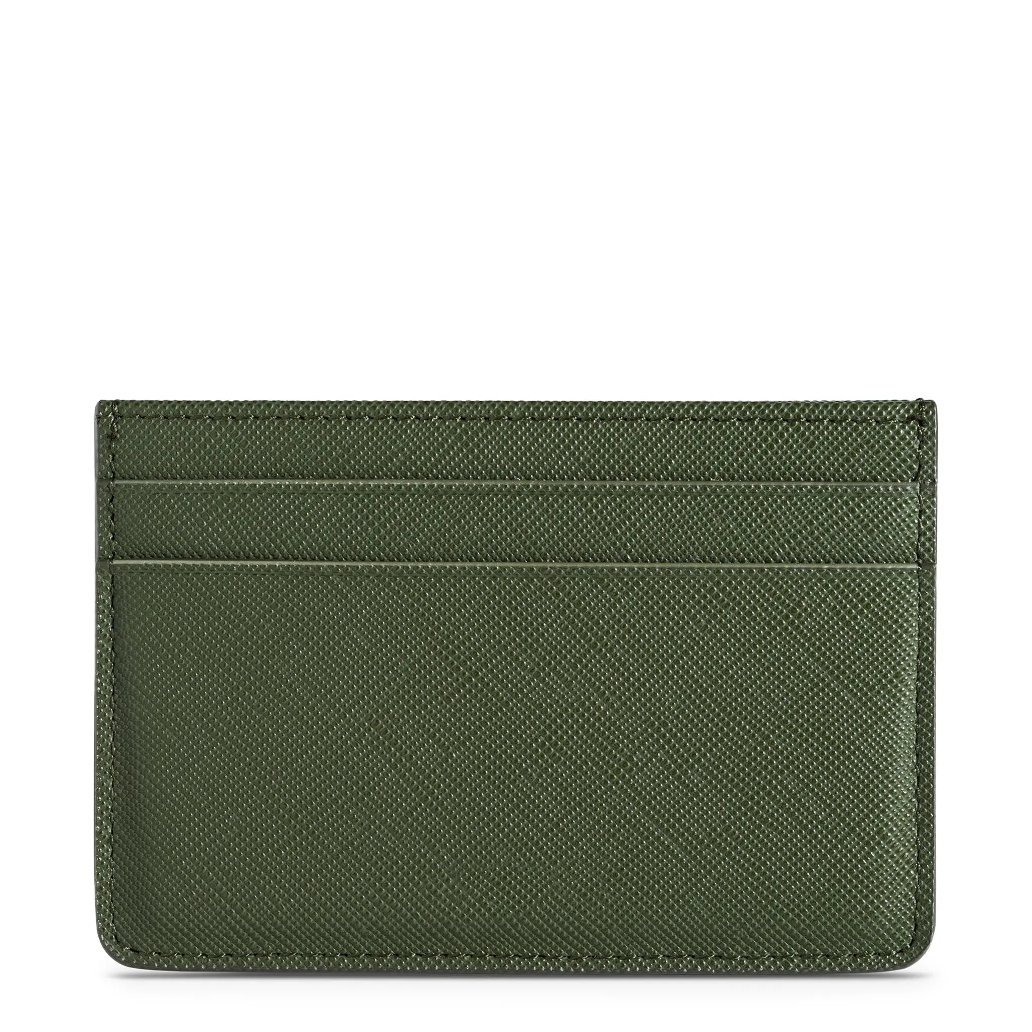 Back View of Formes Classic Verdal Green Card Holder