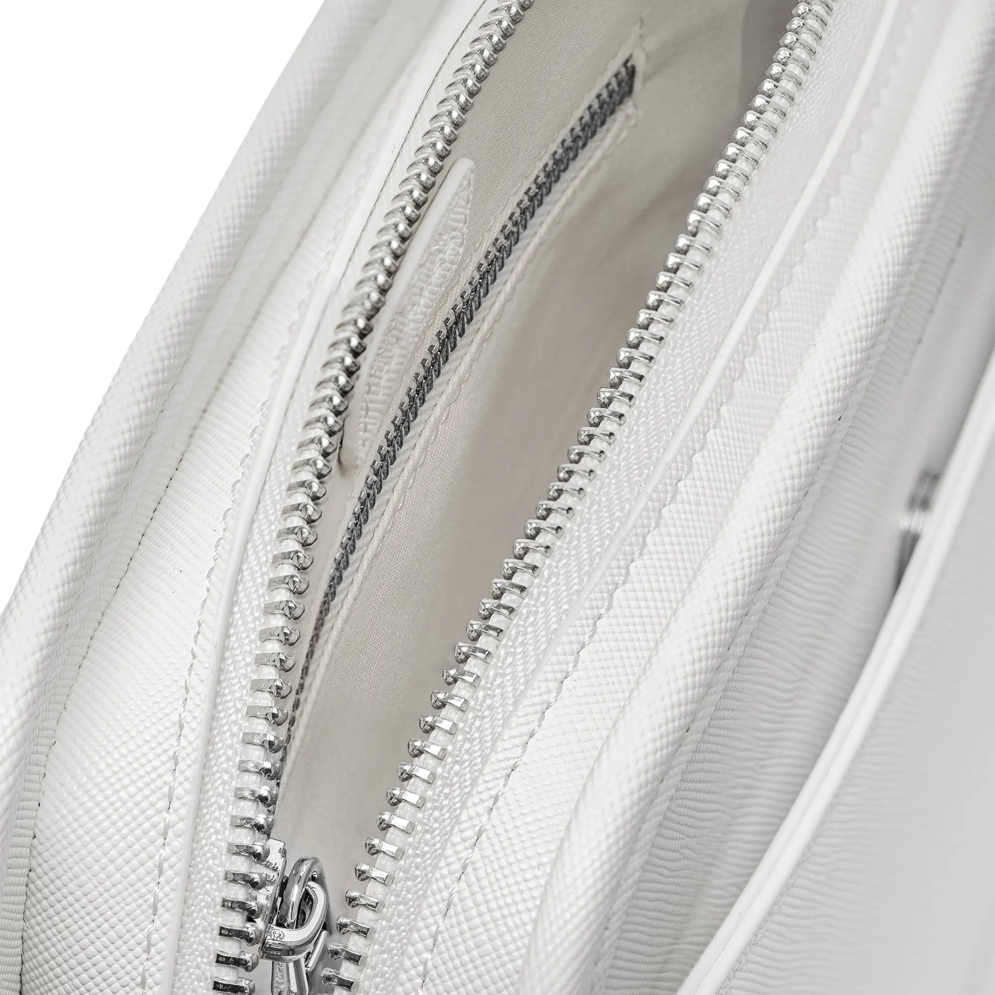 Detailed Zip View of Formes Porto Glace Mini Clutch Bag