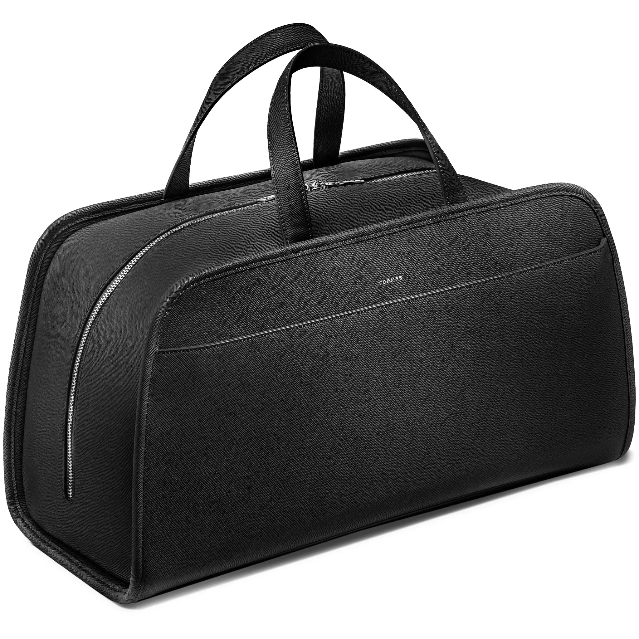 Front Side View of Formes Porto Nero Duffel Bag