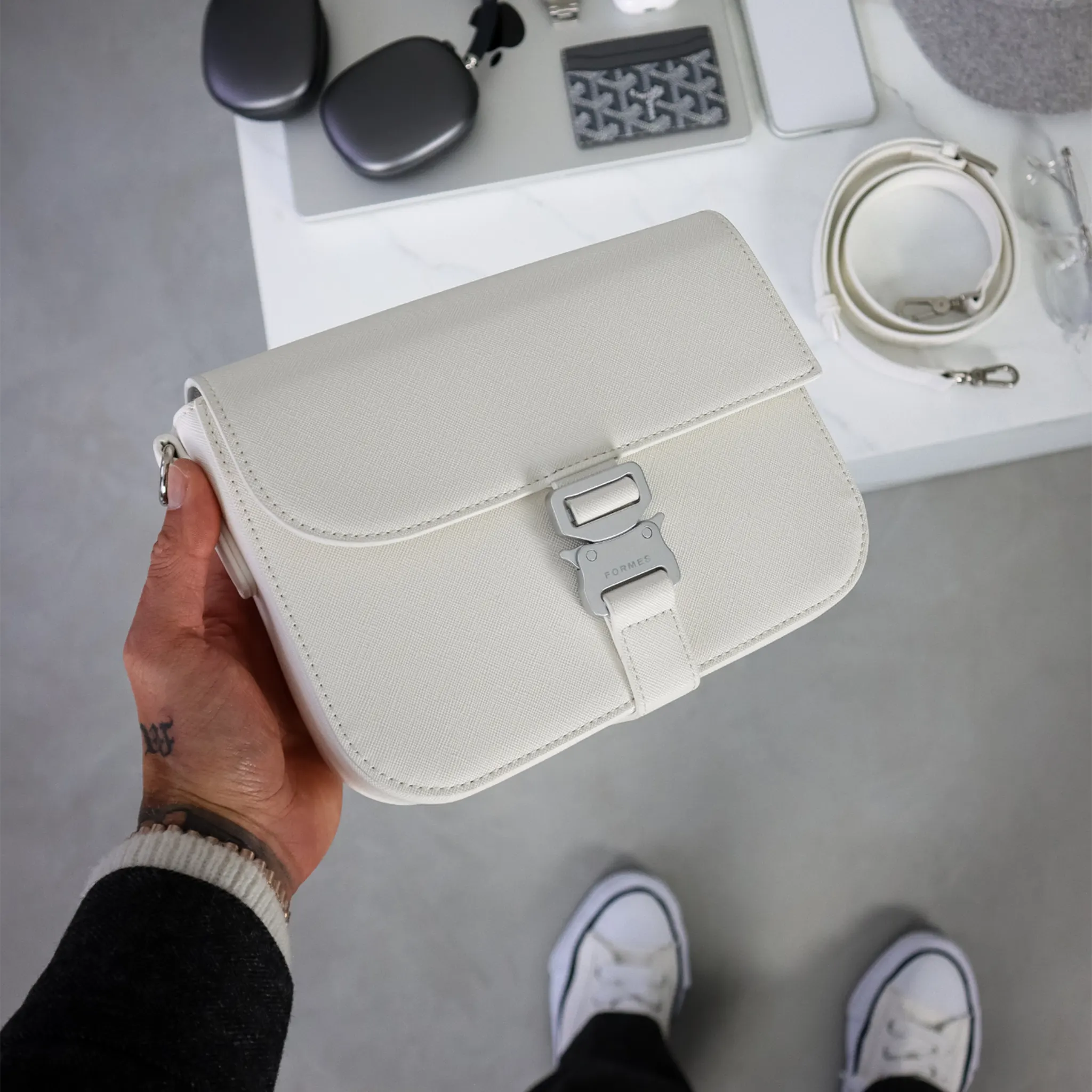 Formes Tecnica Glace Crossbody Bag